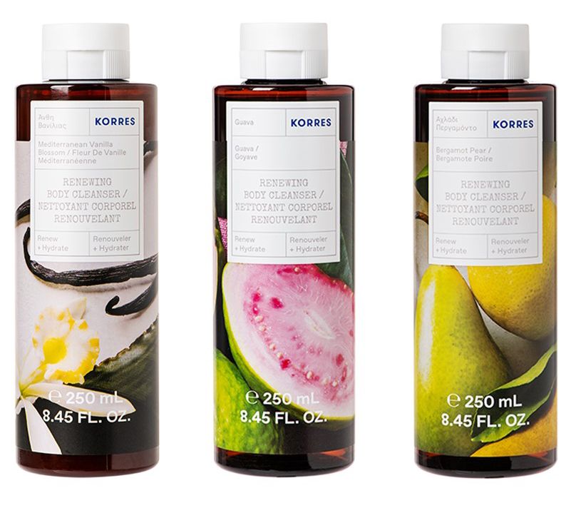 KORRES Renewing Body Cleanser Set