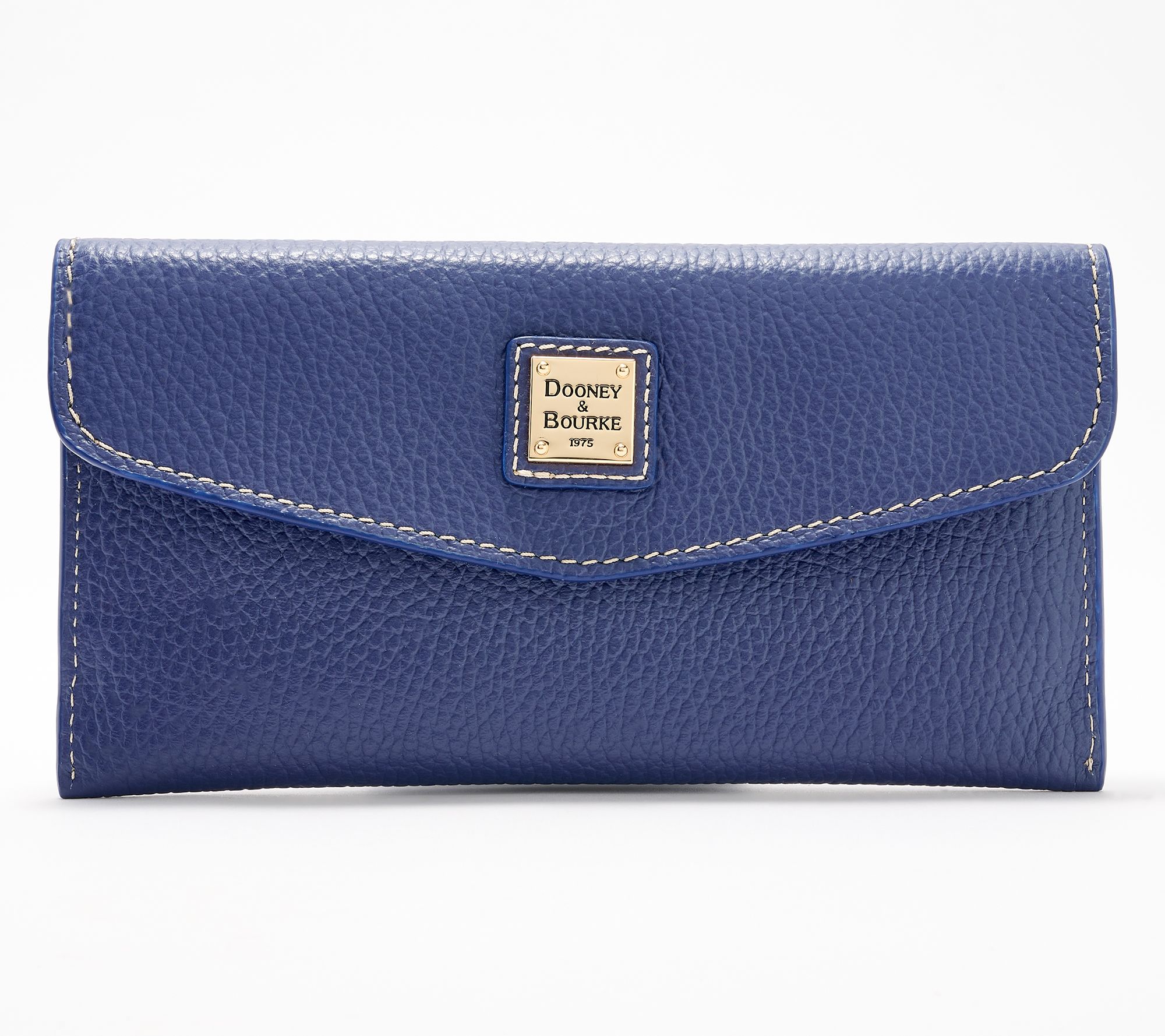 Dooney & Bourke Lucca Pebble Leather Envelope Clutch