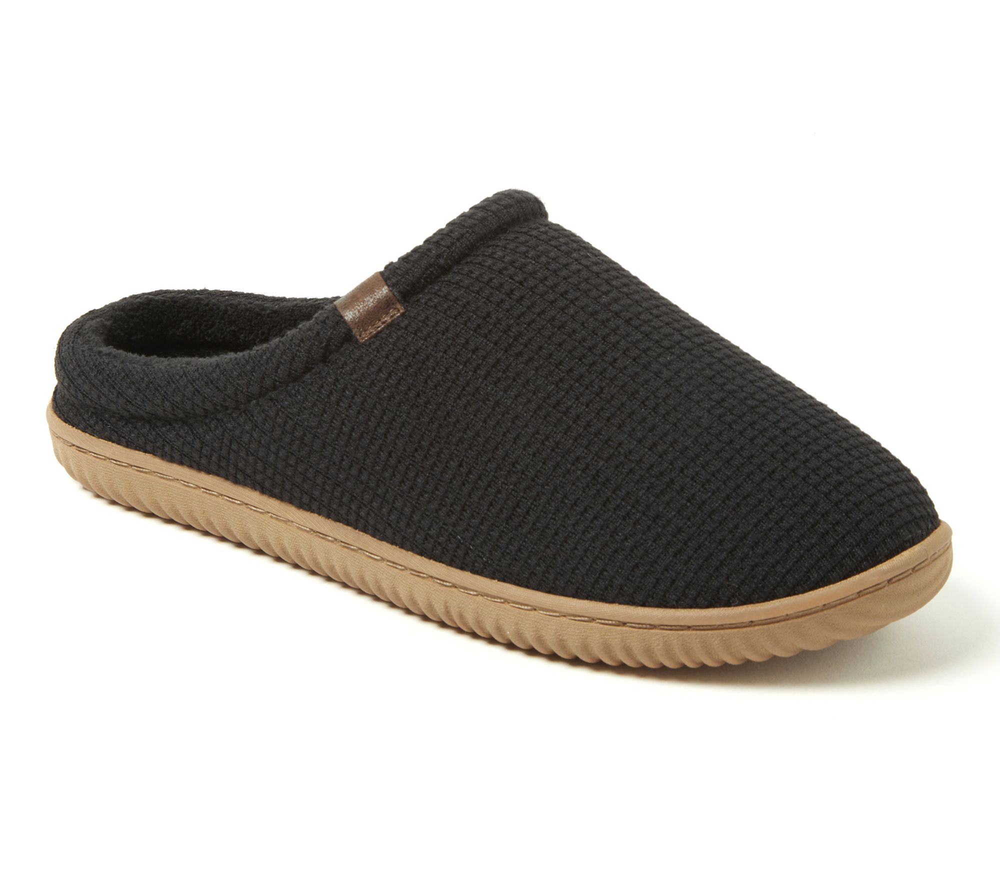 Man made Memory Foam Slippers QVC