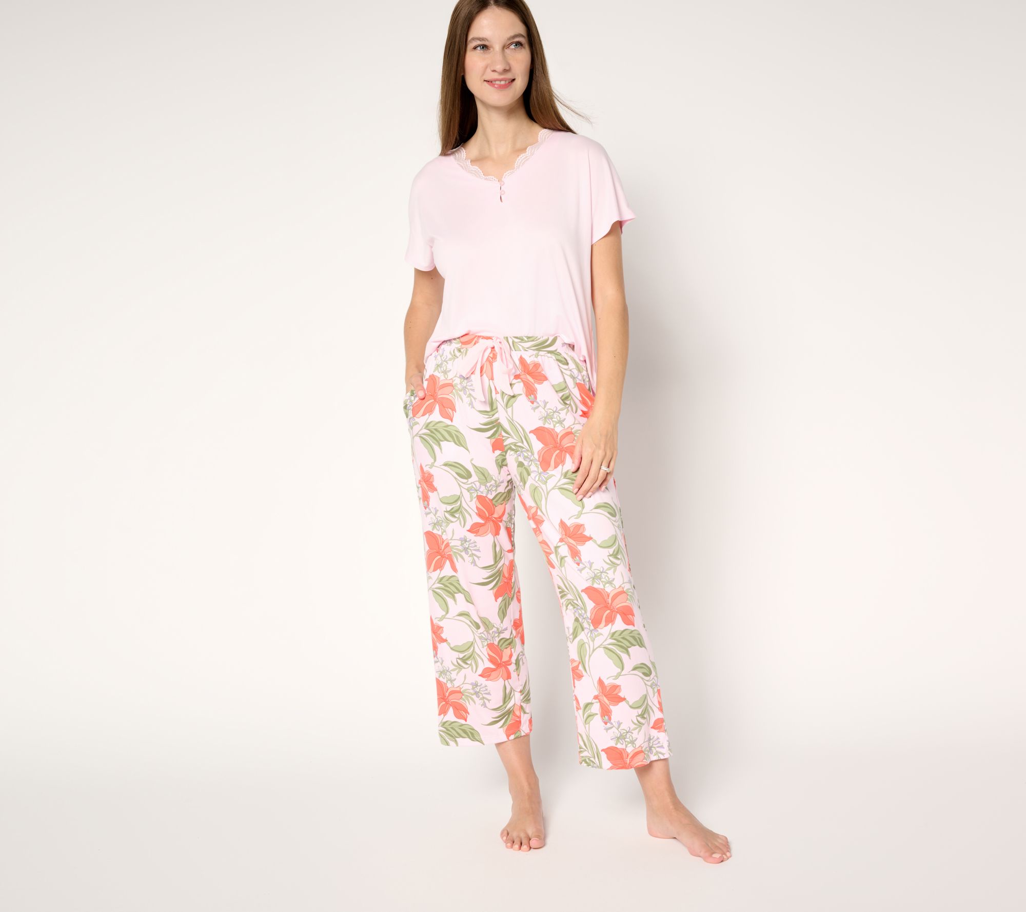 Carole Hochman Feathersoft 2pc Pajama Set