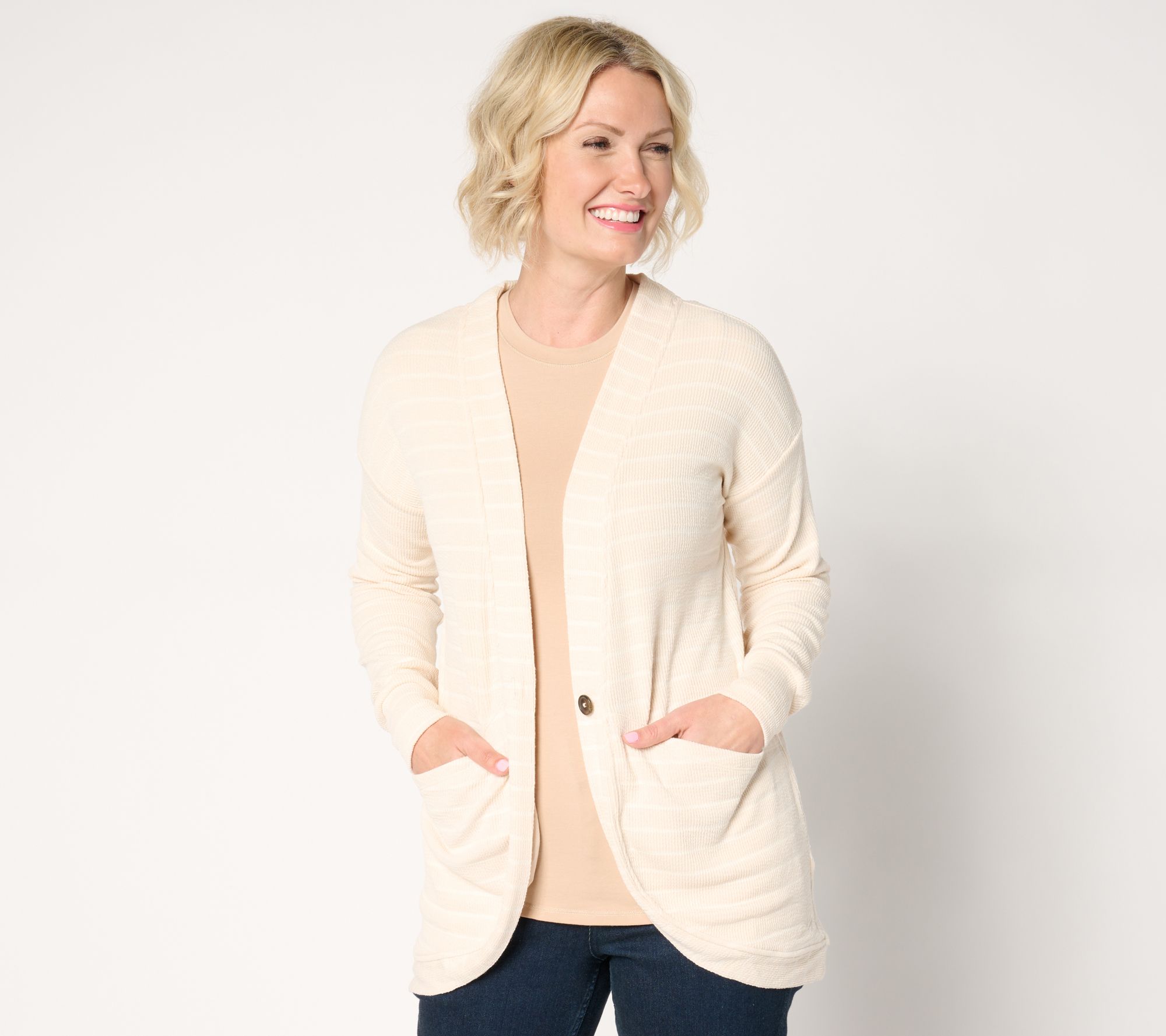 "As Is" Cuddl Duds Soft rib Cocoon Wrap