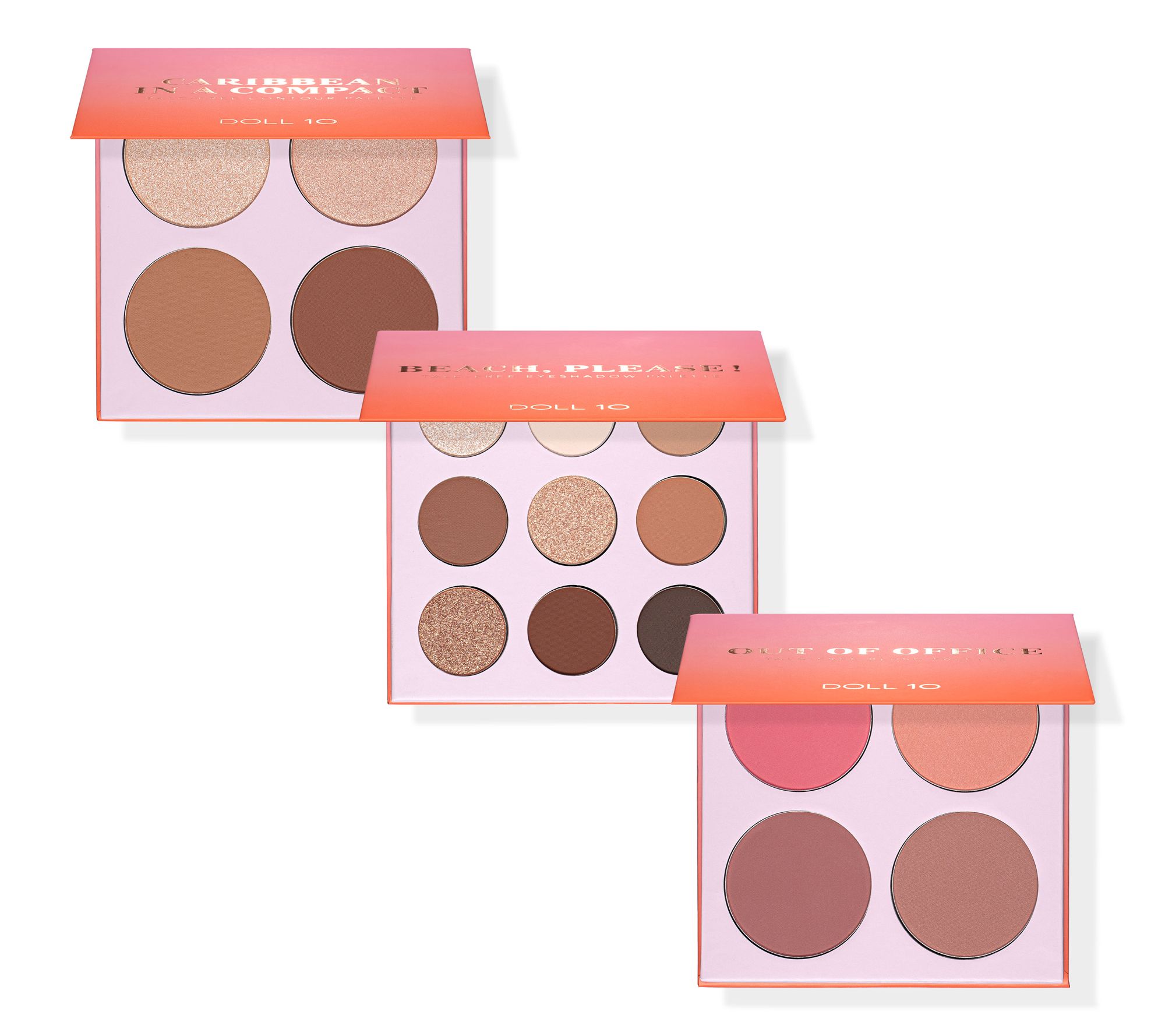 DOLL 10 Passport to Paradise Palette Trio