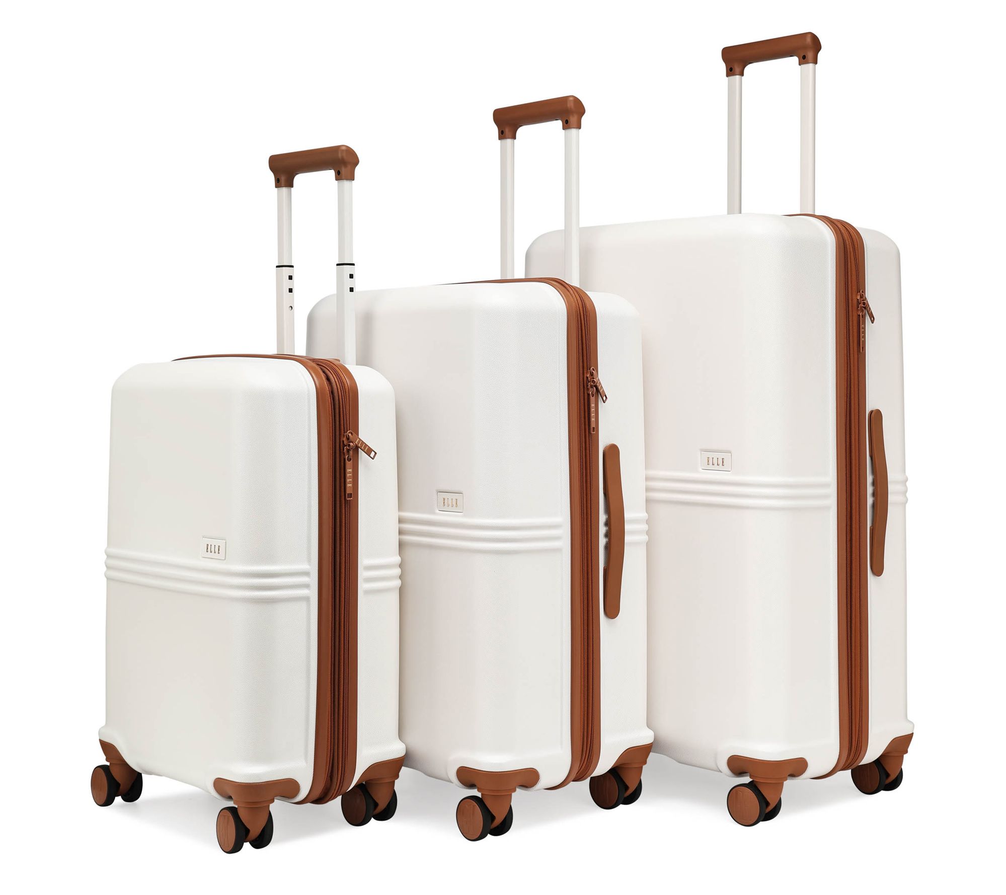 ELLE Expedition Expandable Spinner Luggage 3-Piece Set