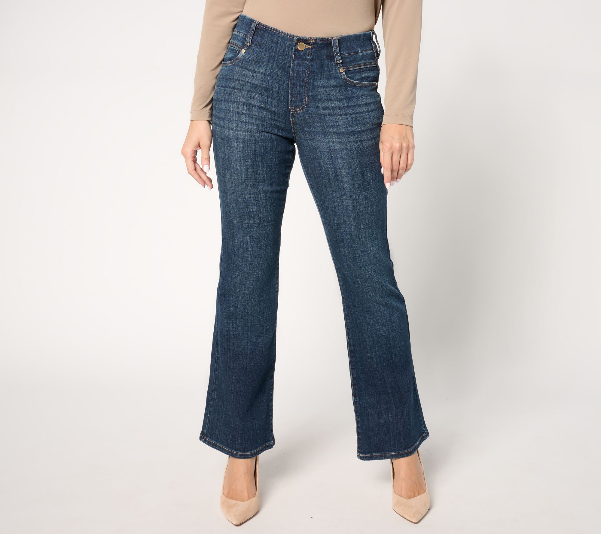"As Is" Liverpool Los Angeles Gia Pull On Bootcut Jean- Albany