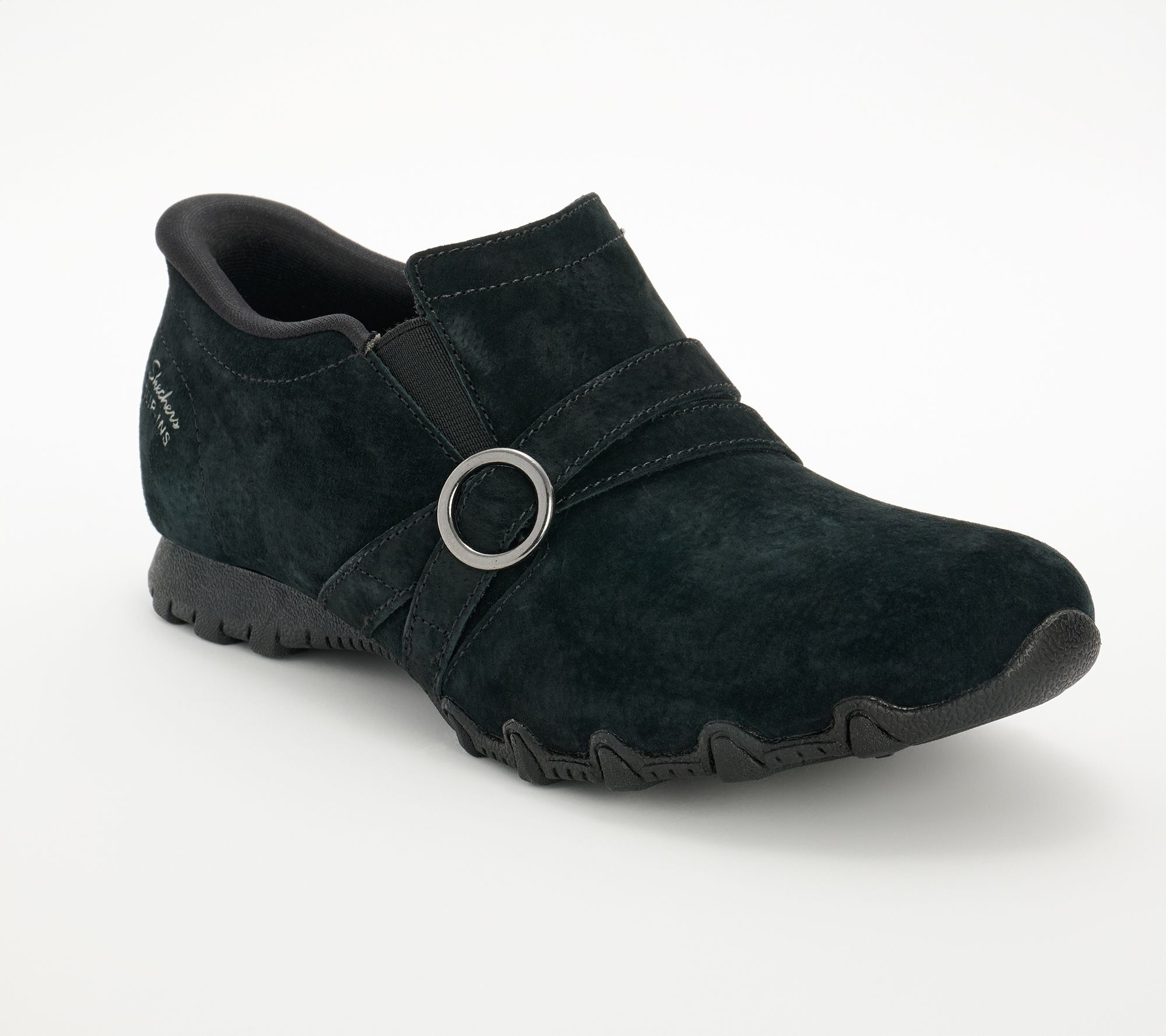 Skechers Slip-ins Bikers Lite Leather Shootie - Pedal Essence