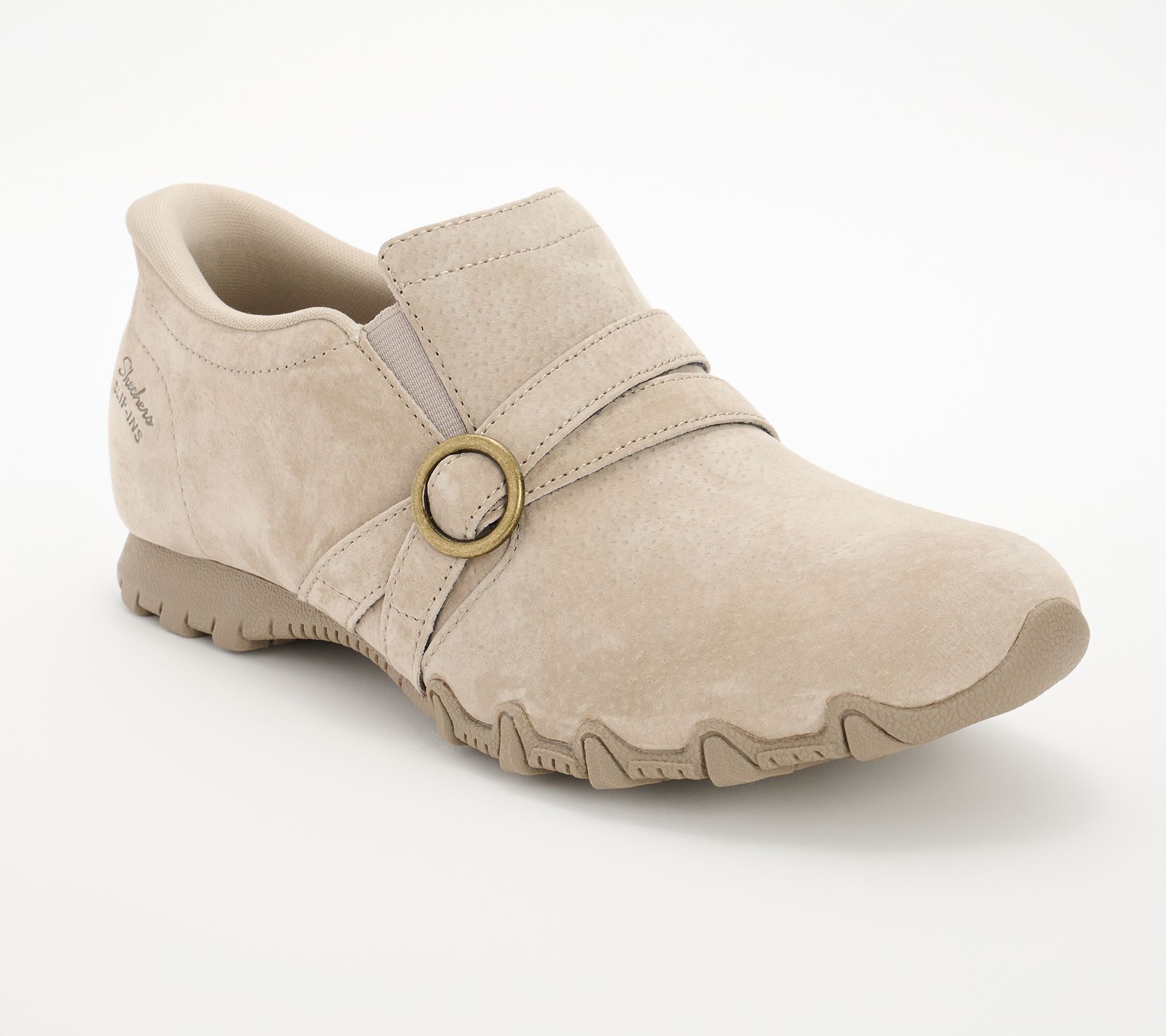 Skechers Slip-ins Bikers Lite Leather Shootie - Pedal Essence