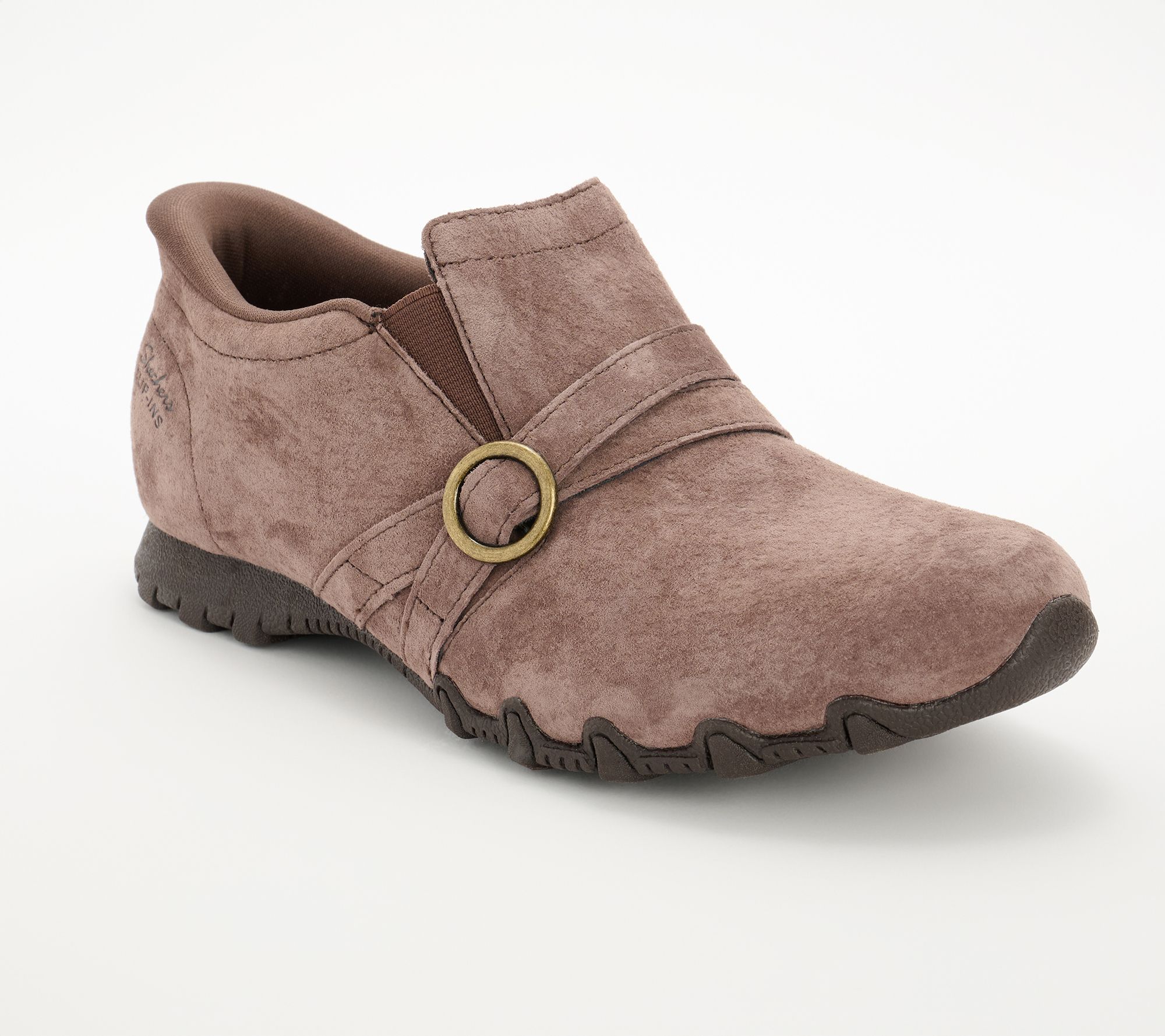 Skechers Slip-ins Bikers Lite Leather Shootie - Pedal Essence
