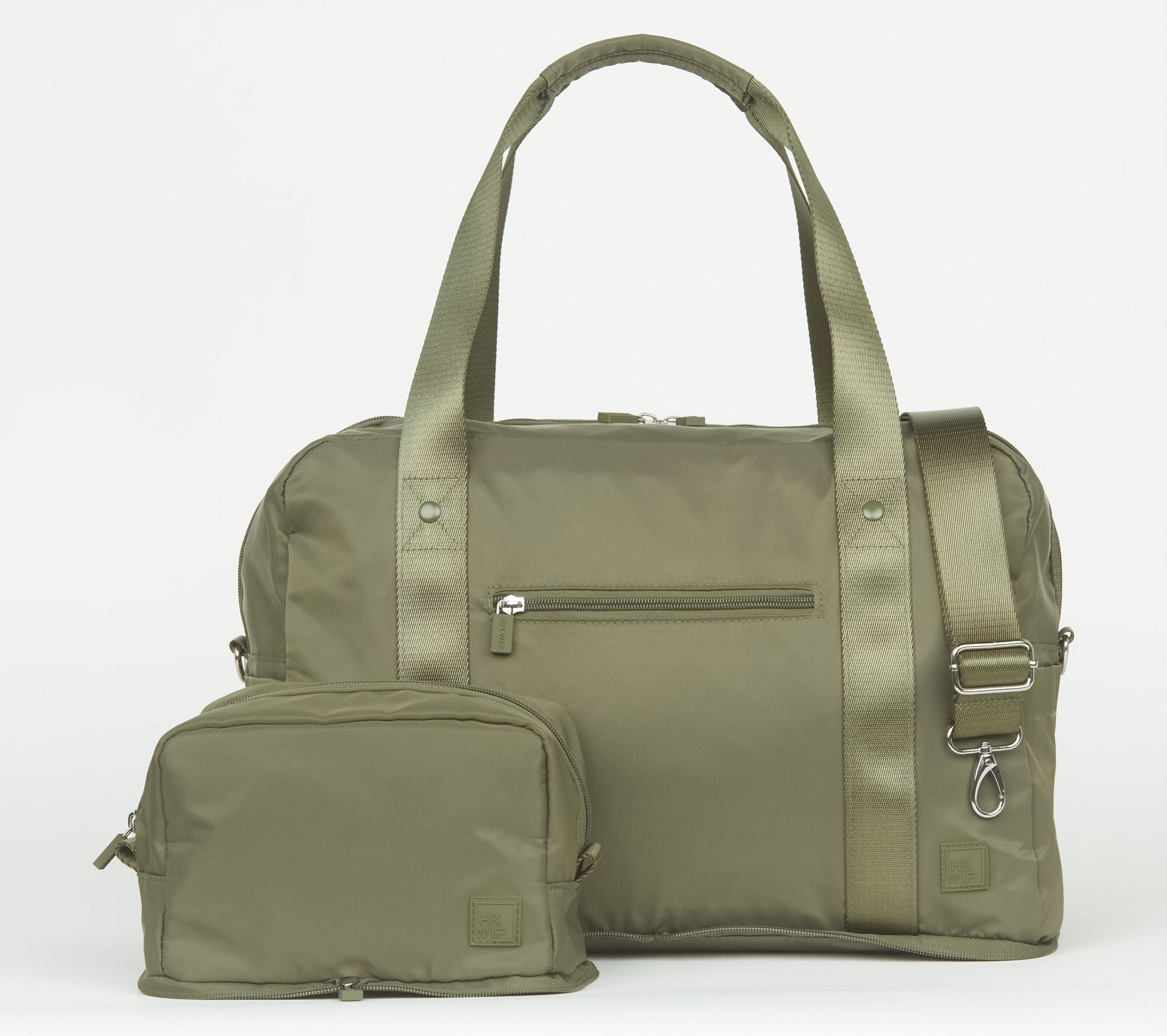 IHKWIP The Packable Duffel Bag and Cosmetic Case Set