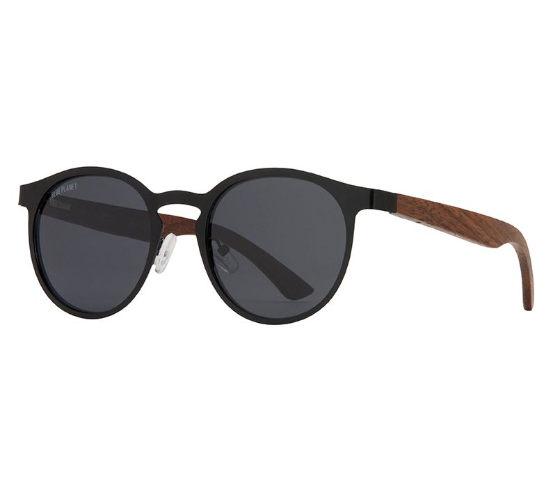 Blue Planet Eco-Eyewear Aren Polarized Wood Sunglasses