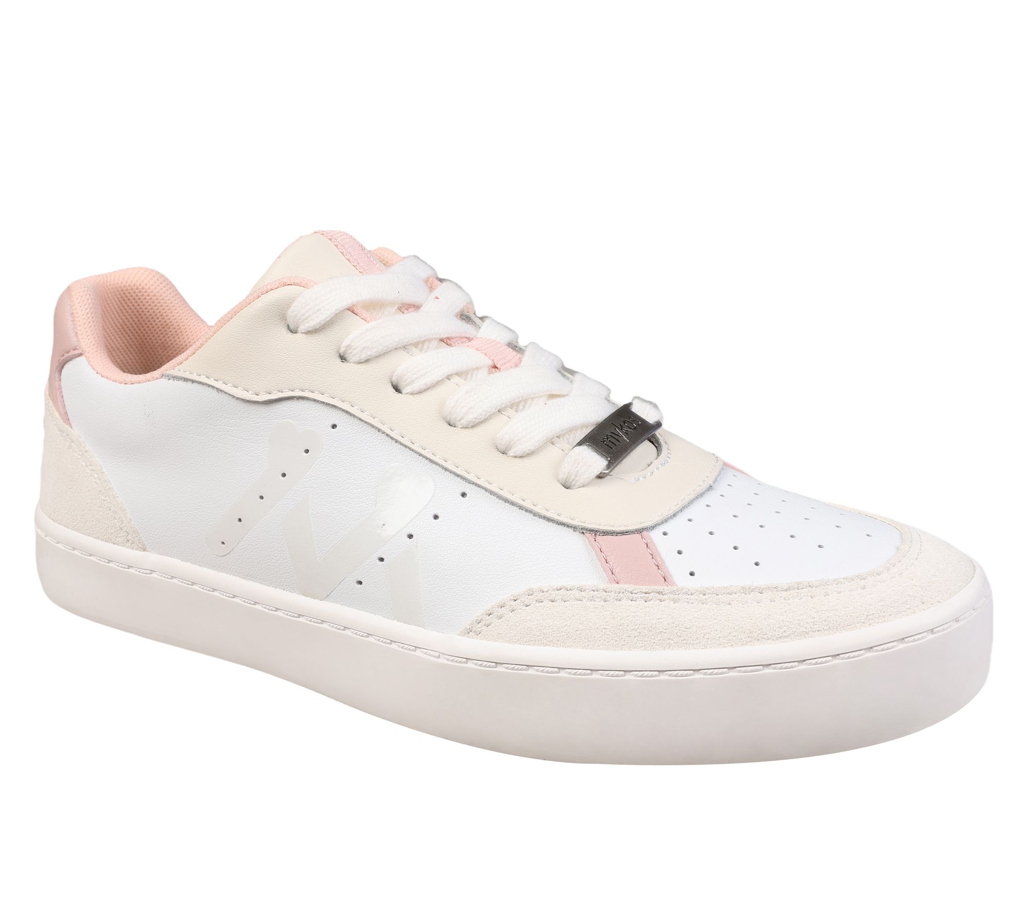 Mykos Leather & Suede Lace-Up Sneakers - Diana