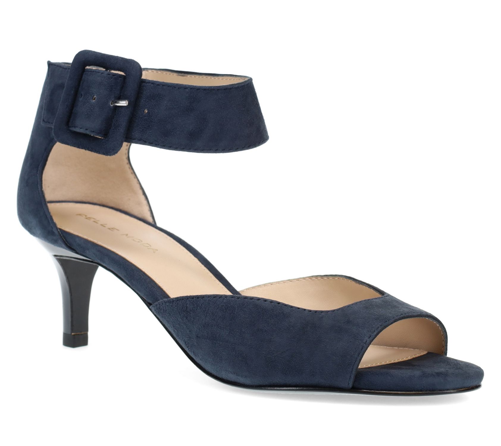 Pelle Moda Leather Heeled Dress Sandal - Berlin