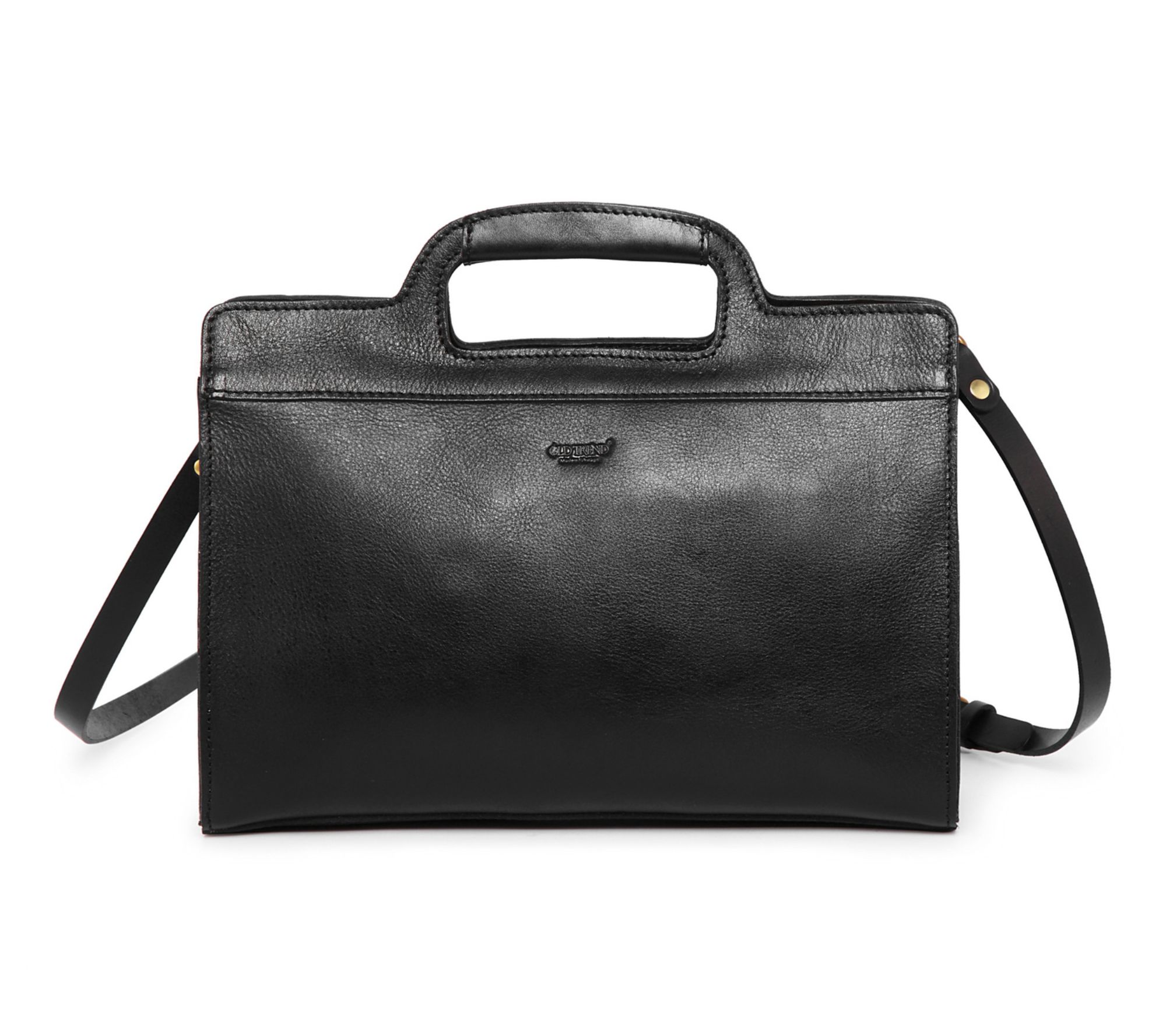 Old Trend Sleek Creek Top Handle Leather Crossbody