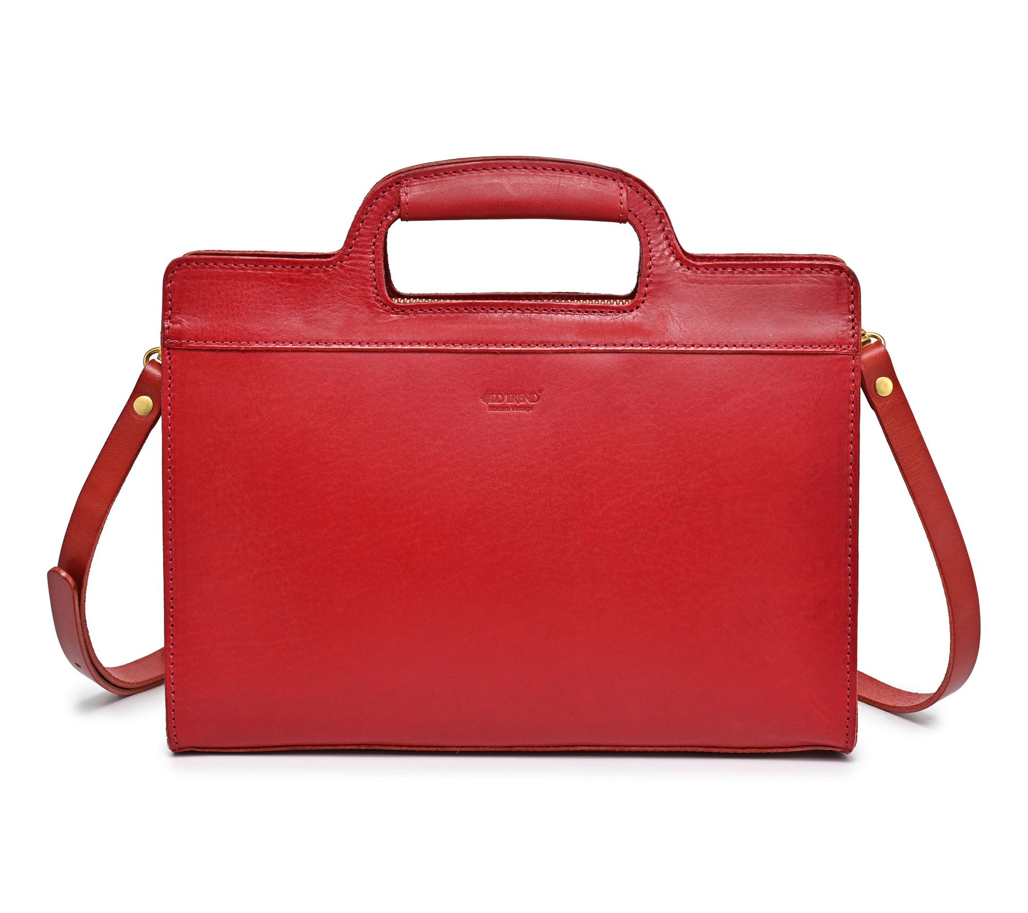 Old Trend Sleek Creek Top Handle Leather Crossbody