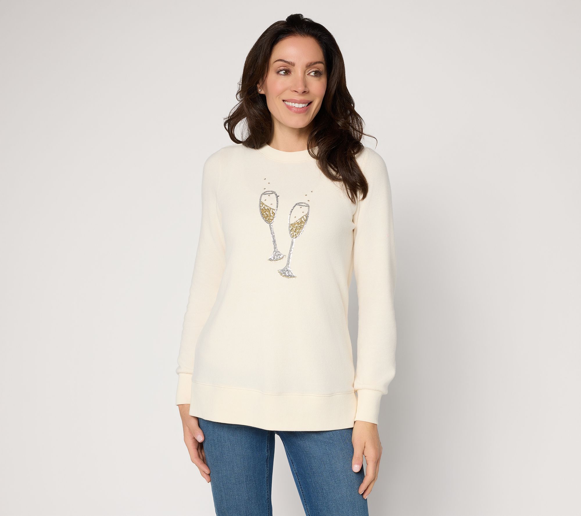 Jingle Belles by Kim Gravel Golden Girls Holiday Faux Sweater