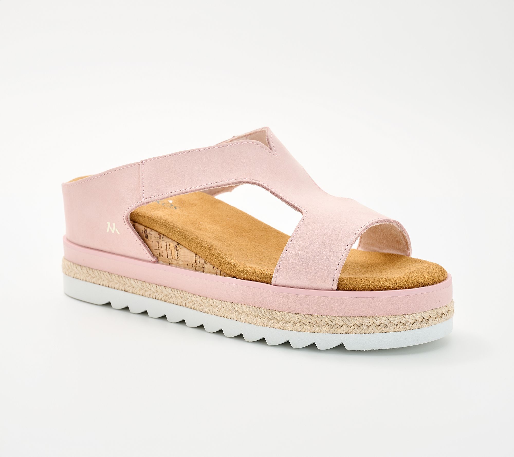 Mykos Leather Wedges -Ismina