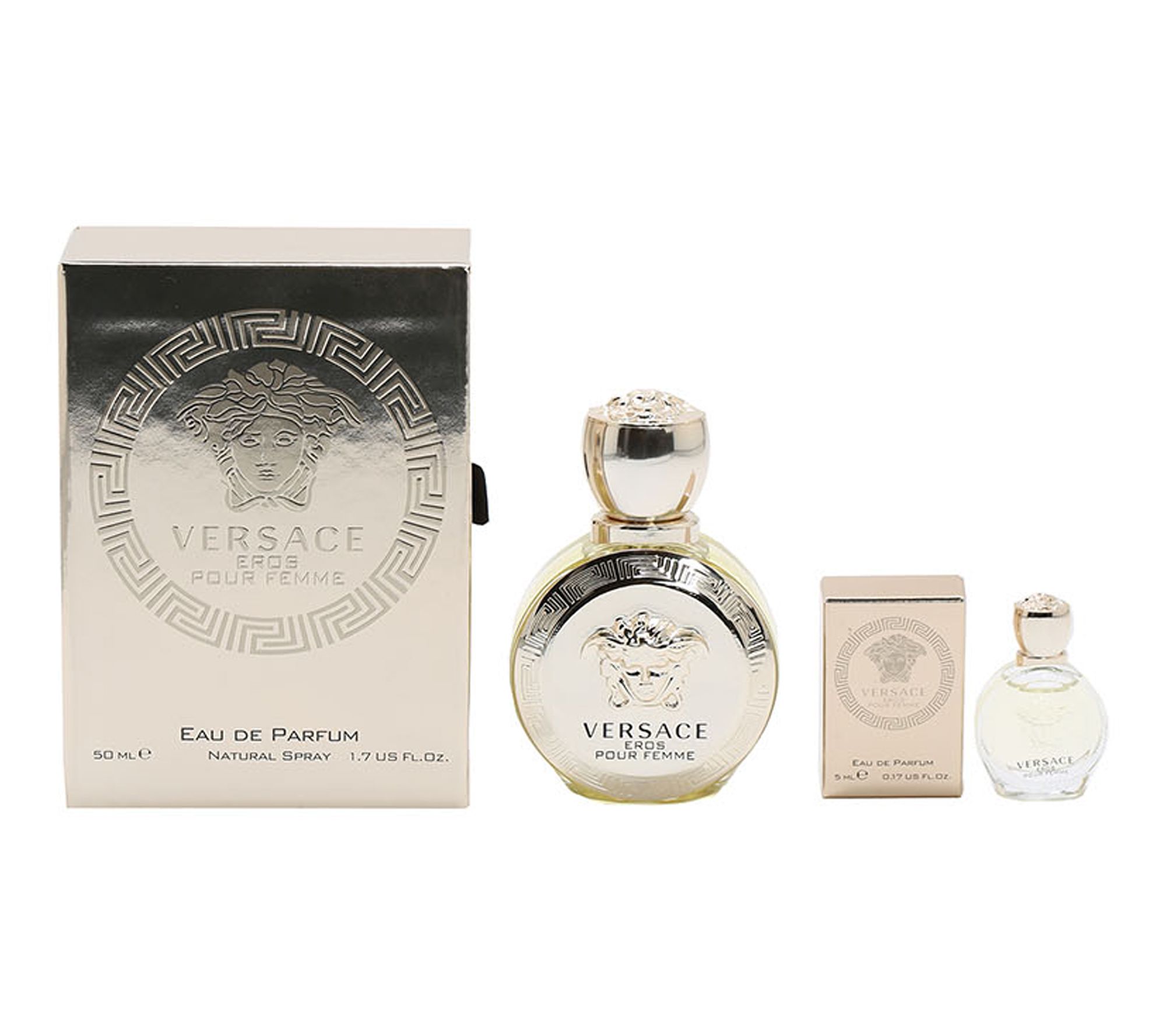 Versace pour Femme セット Amazon.com : Versace Gifts & Sets Womens Mini Set (Crystal