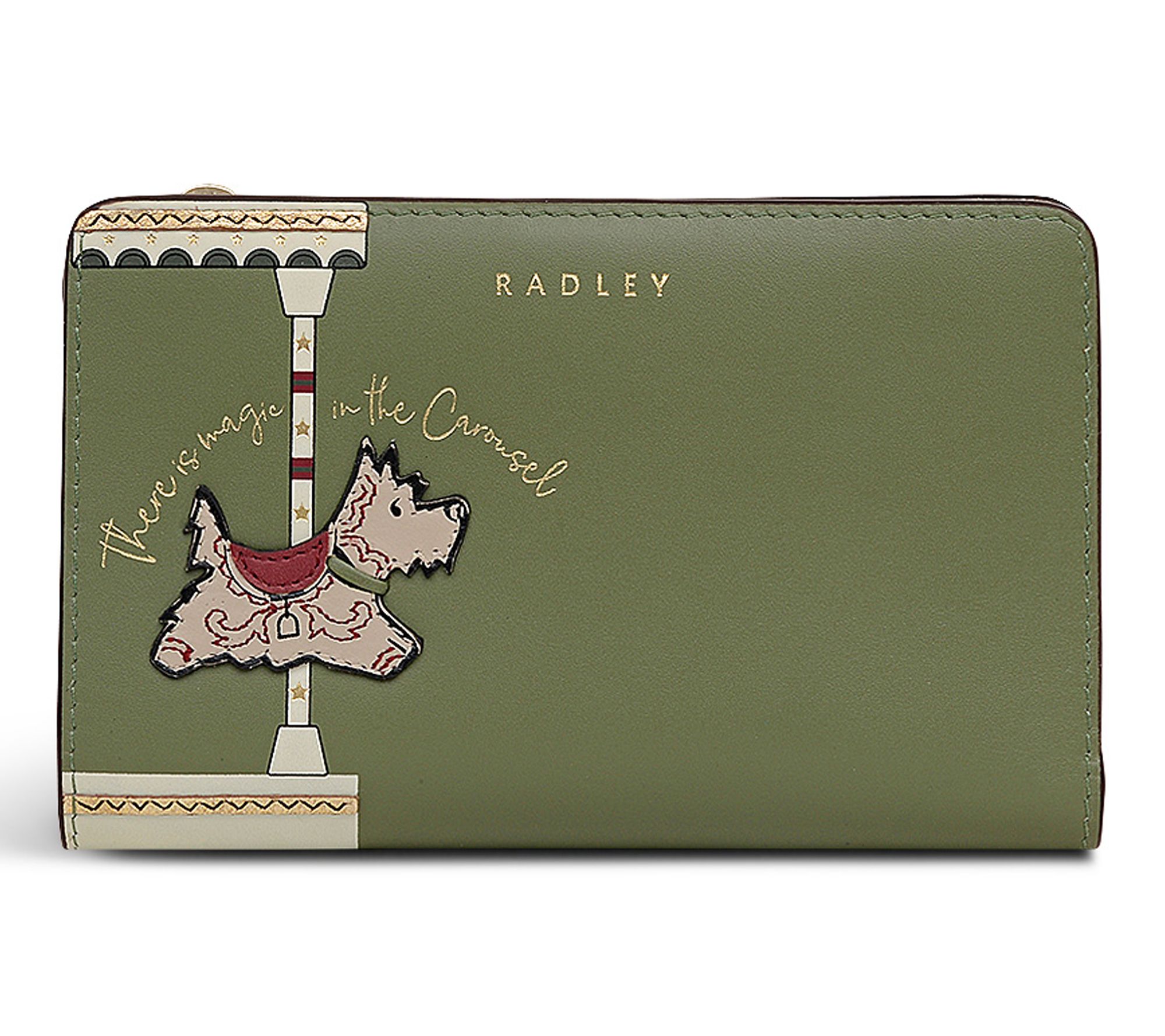 Radley Magic Carousel Medium Bifold Leather Wallet