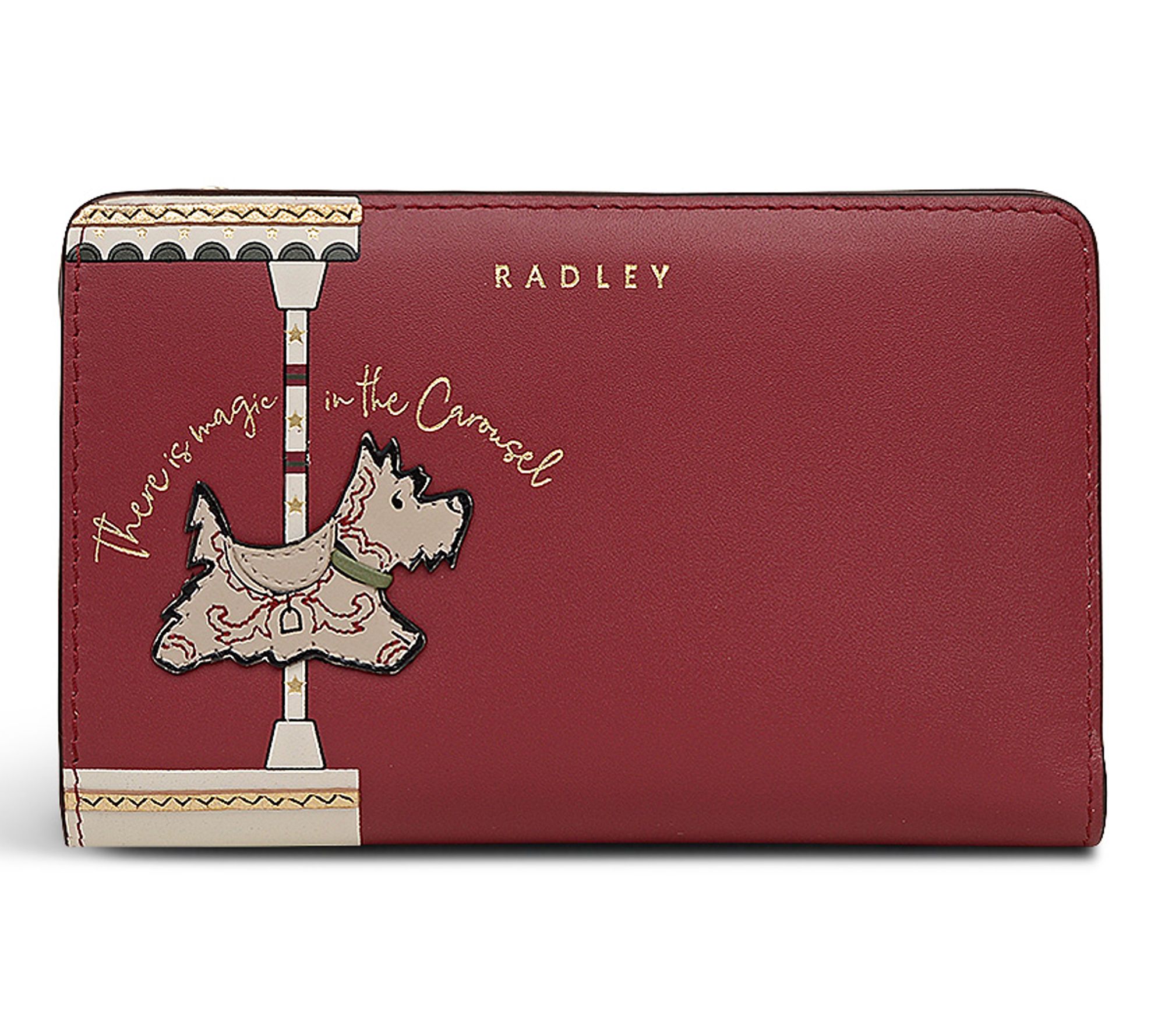 Radley Magic Carousel Medium Bifold Leather Wallet