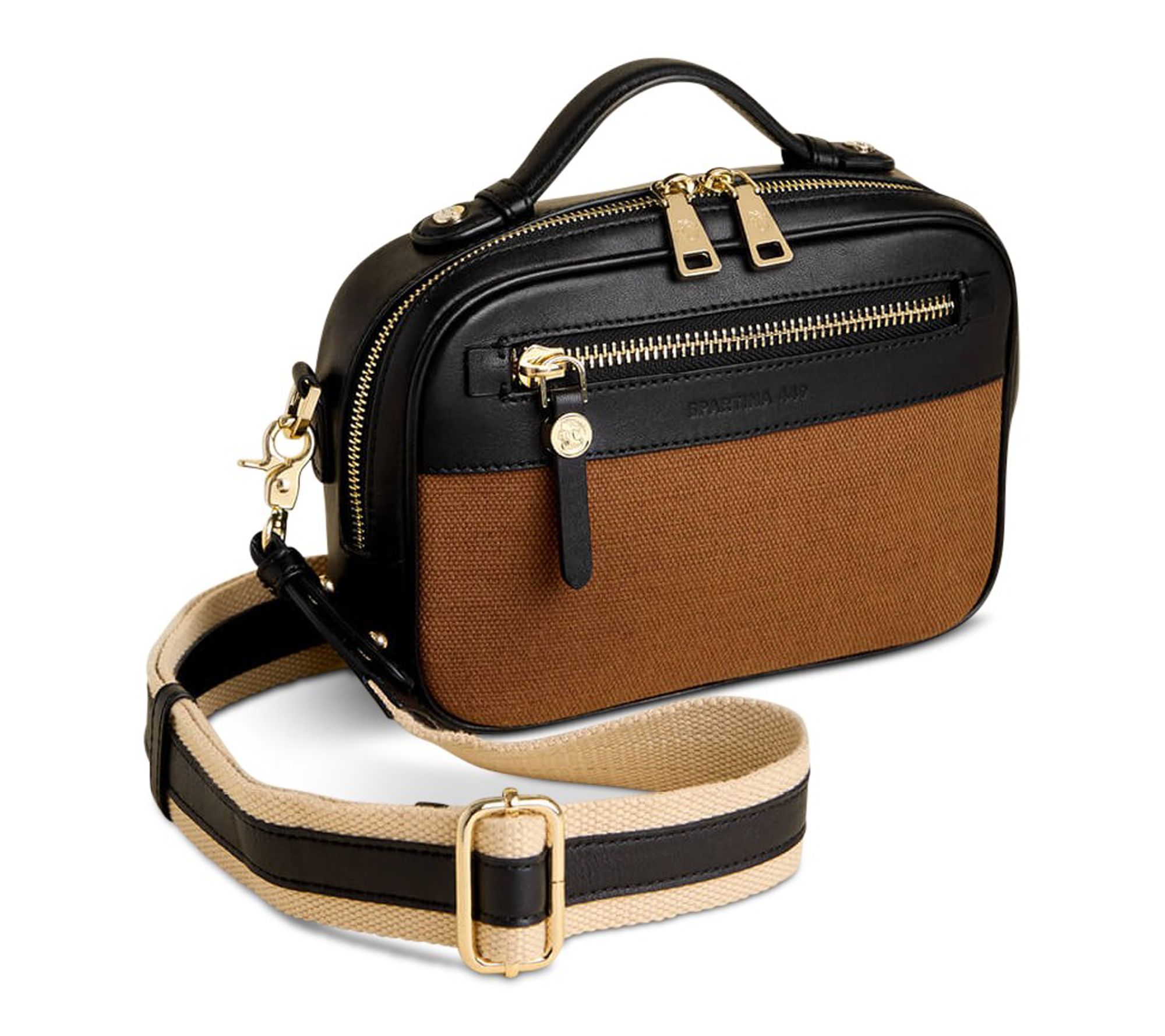 Spartina 449 Sable Ellie Leather Crossbody