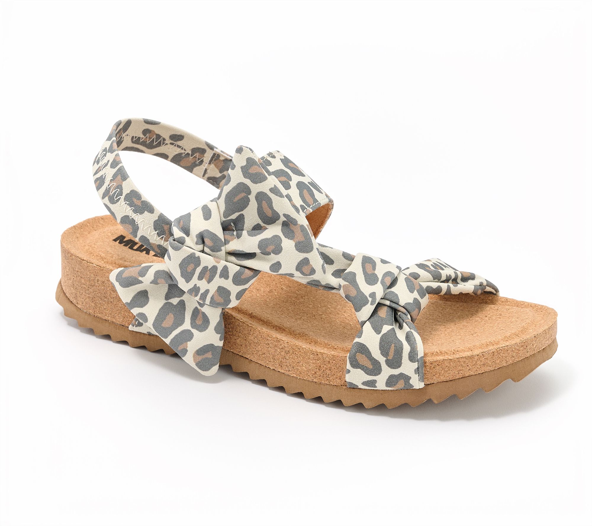 Muk Luks Sandals with Bow Detail -Pansy