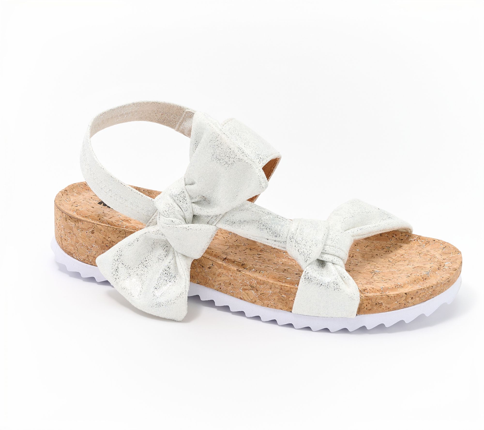 Muk Luks Sandals with Bow Detail -Pansy