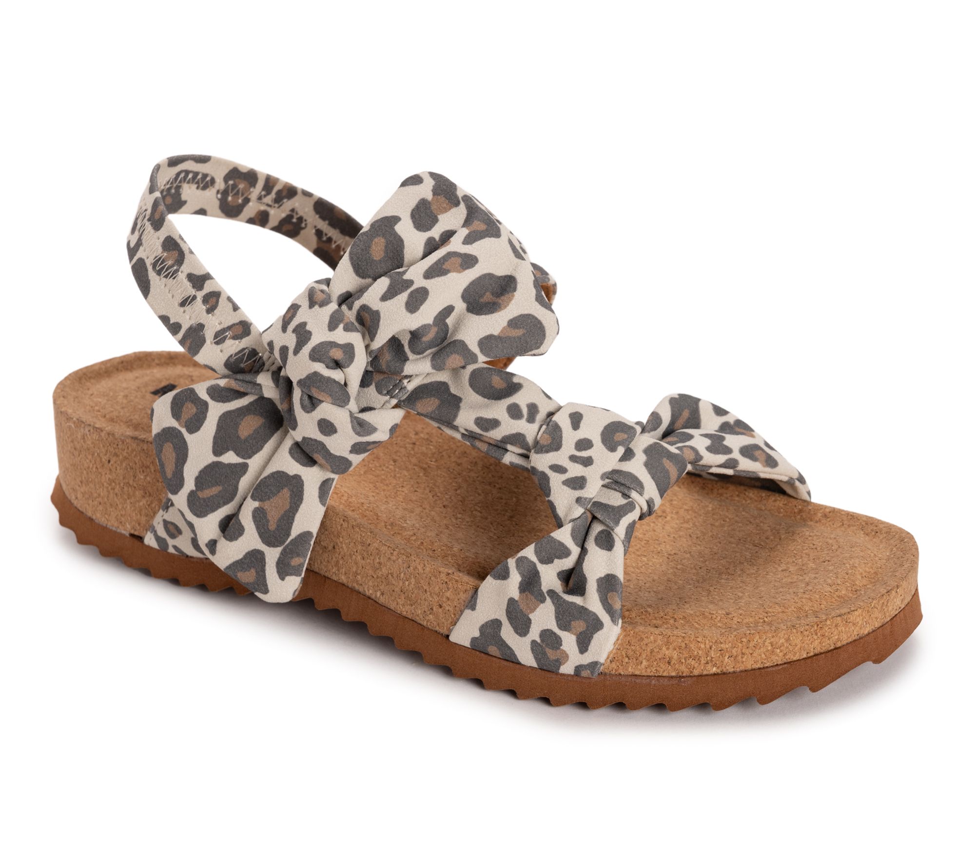 Muk Luks Sandals with Bow Detail -Pansy