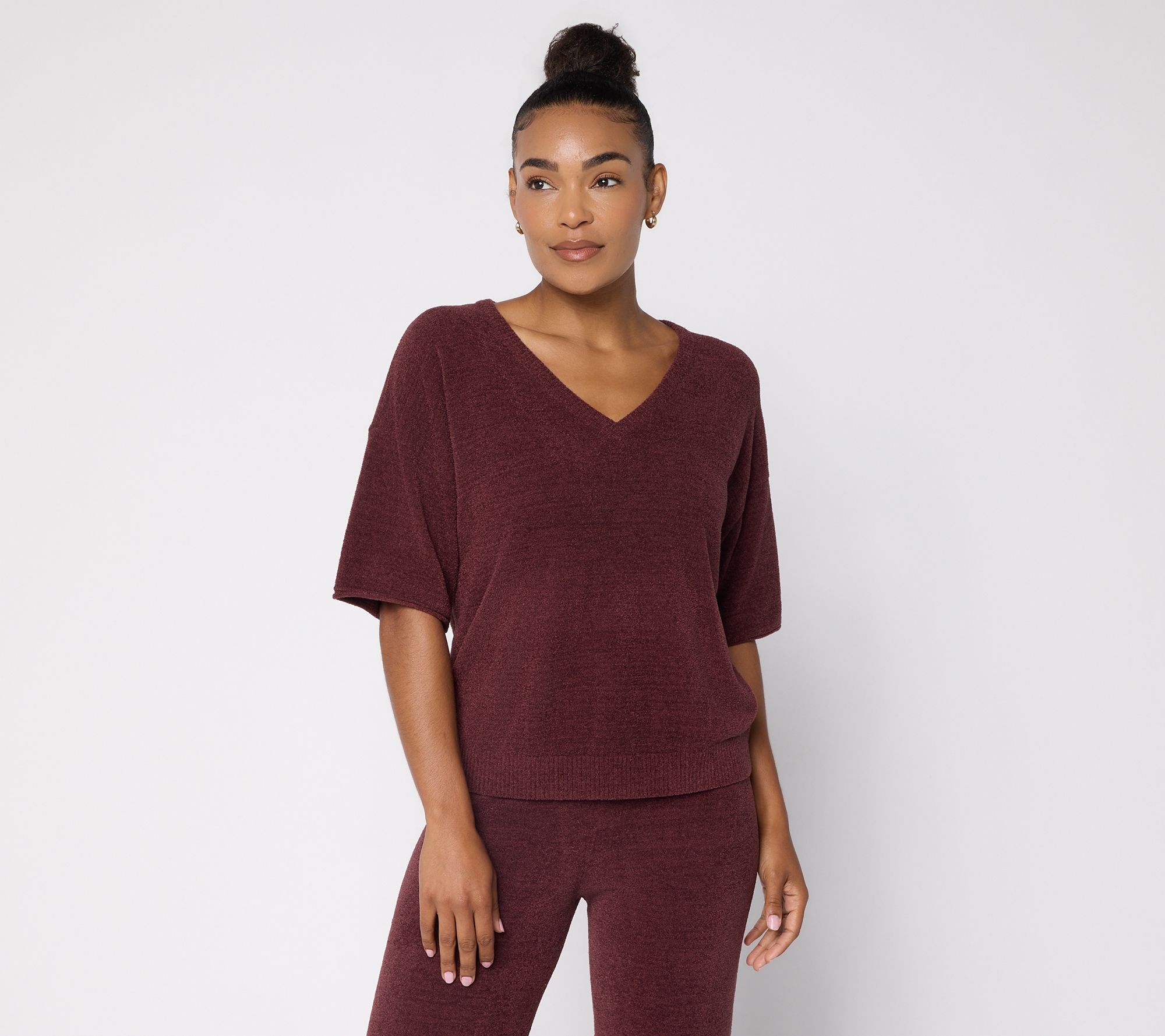Barefoot Dreams CozyChic Ultra Lite Elbow Sleeve Pullover