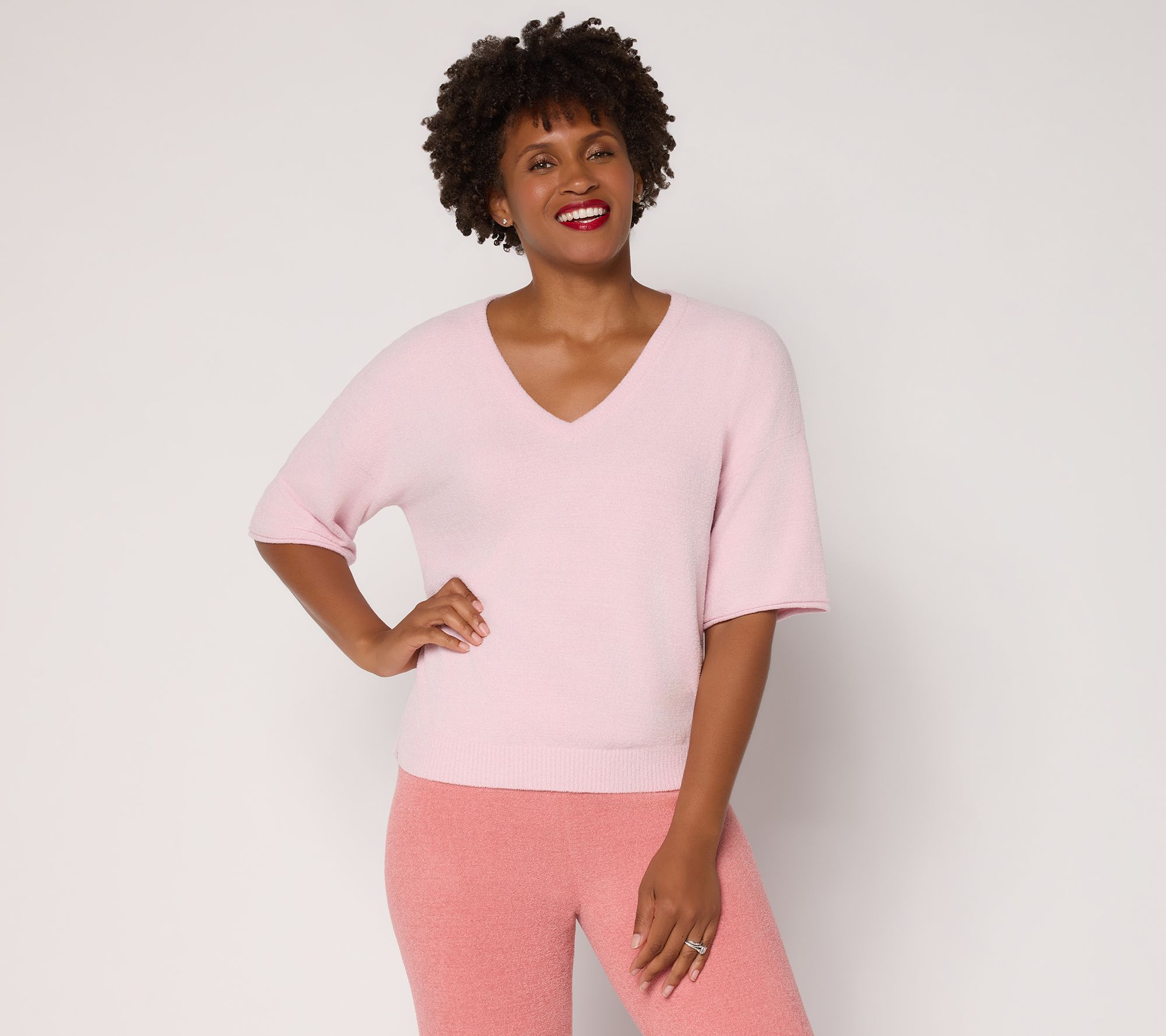 Barefoot Dreams CozyChic Ultra Lite Elbow Sleeve Pullover