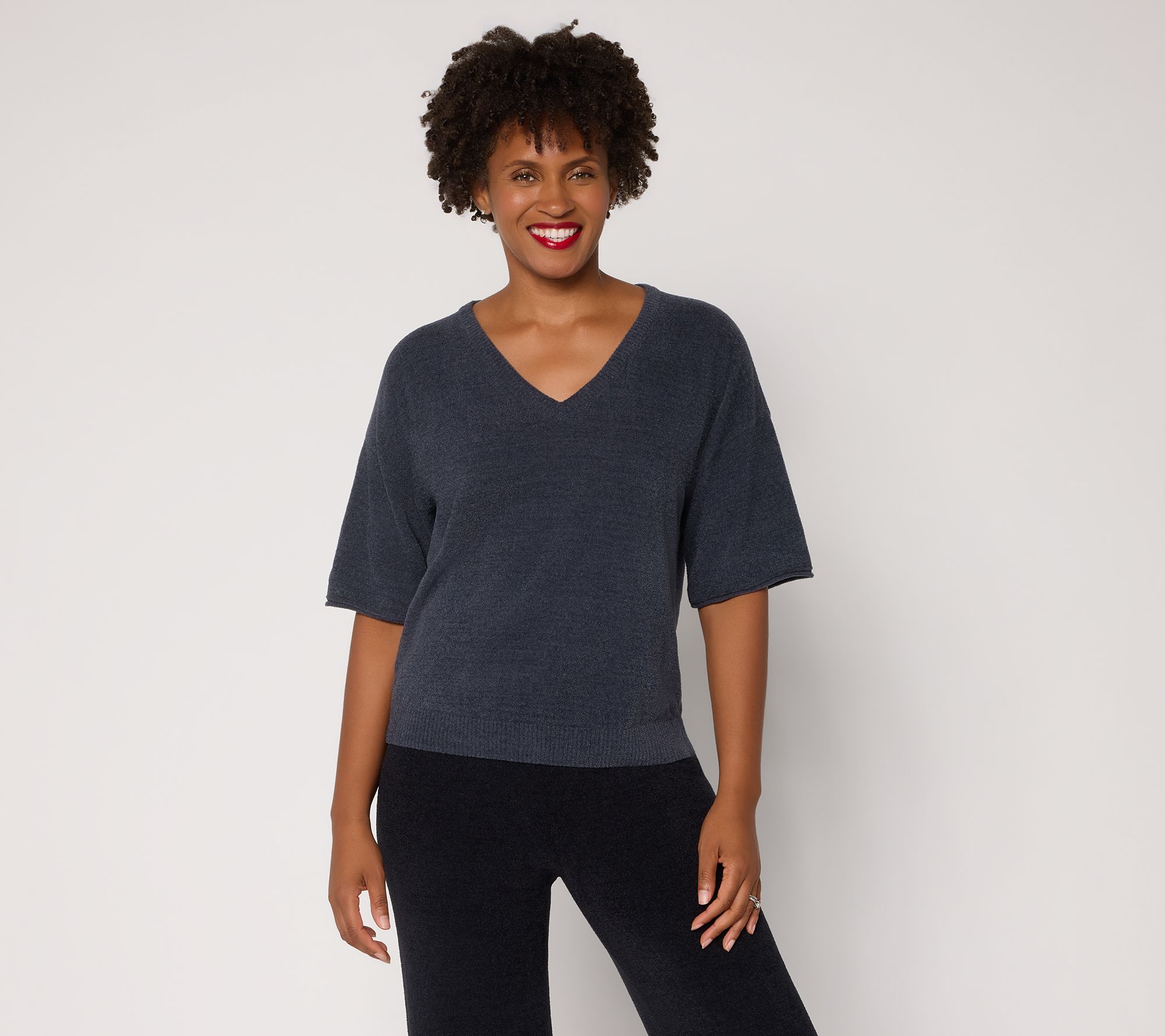 Barefoot Dreams CozyChic Ultra Lite Elbow Sleeve Pullover