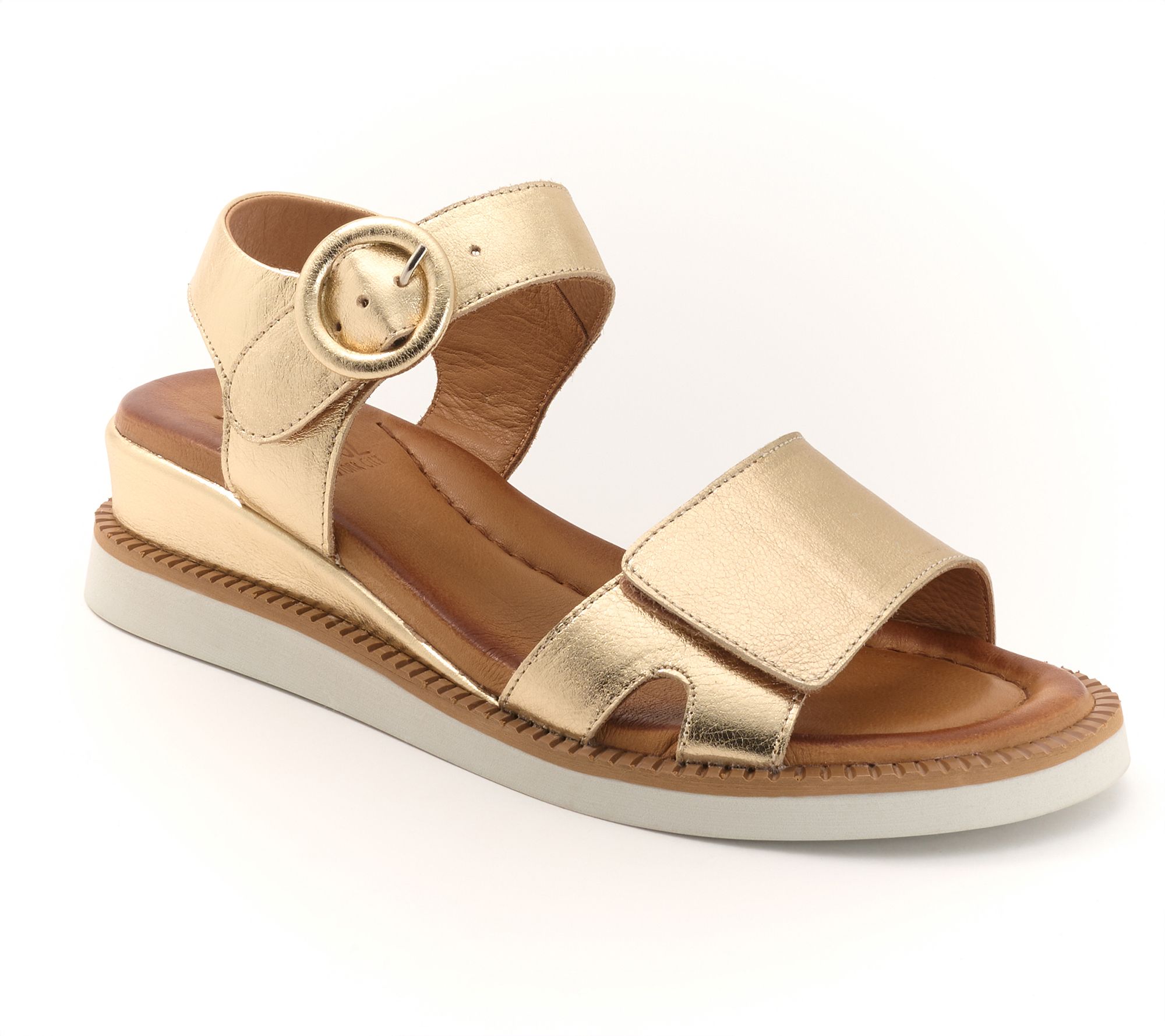 Miz Mooz Leather Adjustable Sports Sandals - Eva