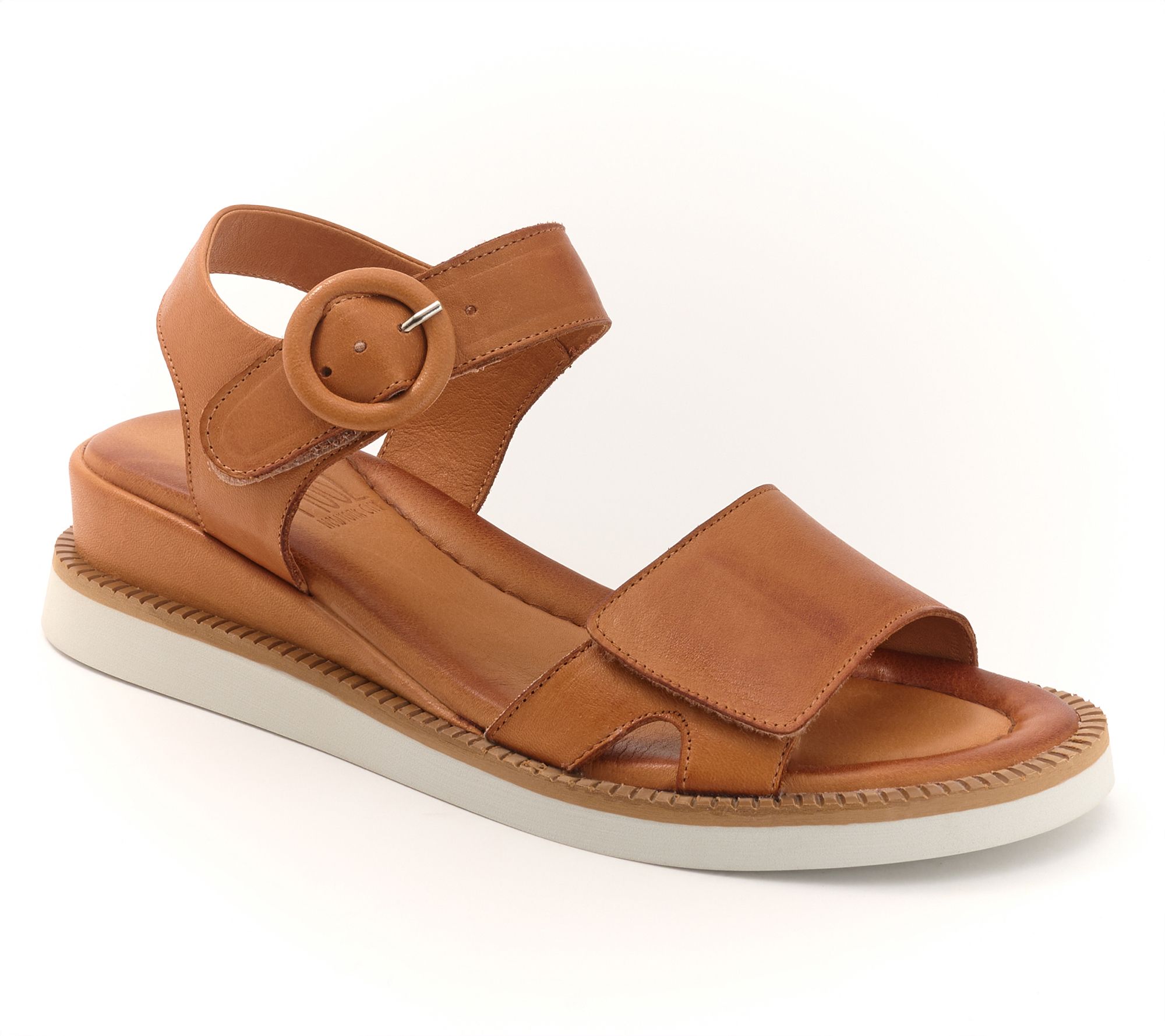 Miz Mooz Leather Adjustable Sports Sandals - Eva