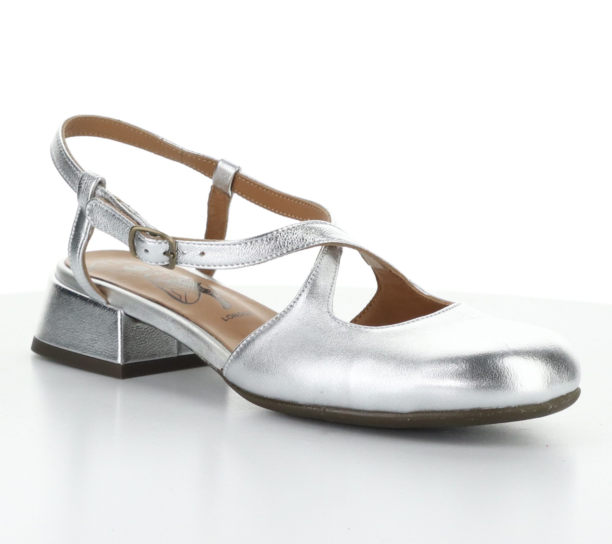 Fly London Laminato Leather Sandals - Cark471Fly