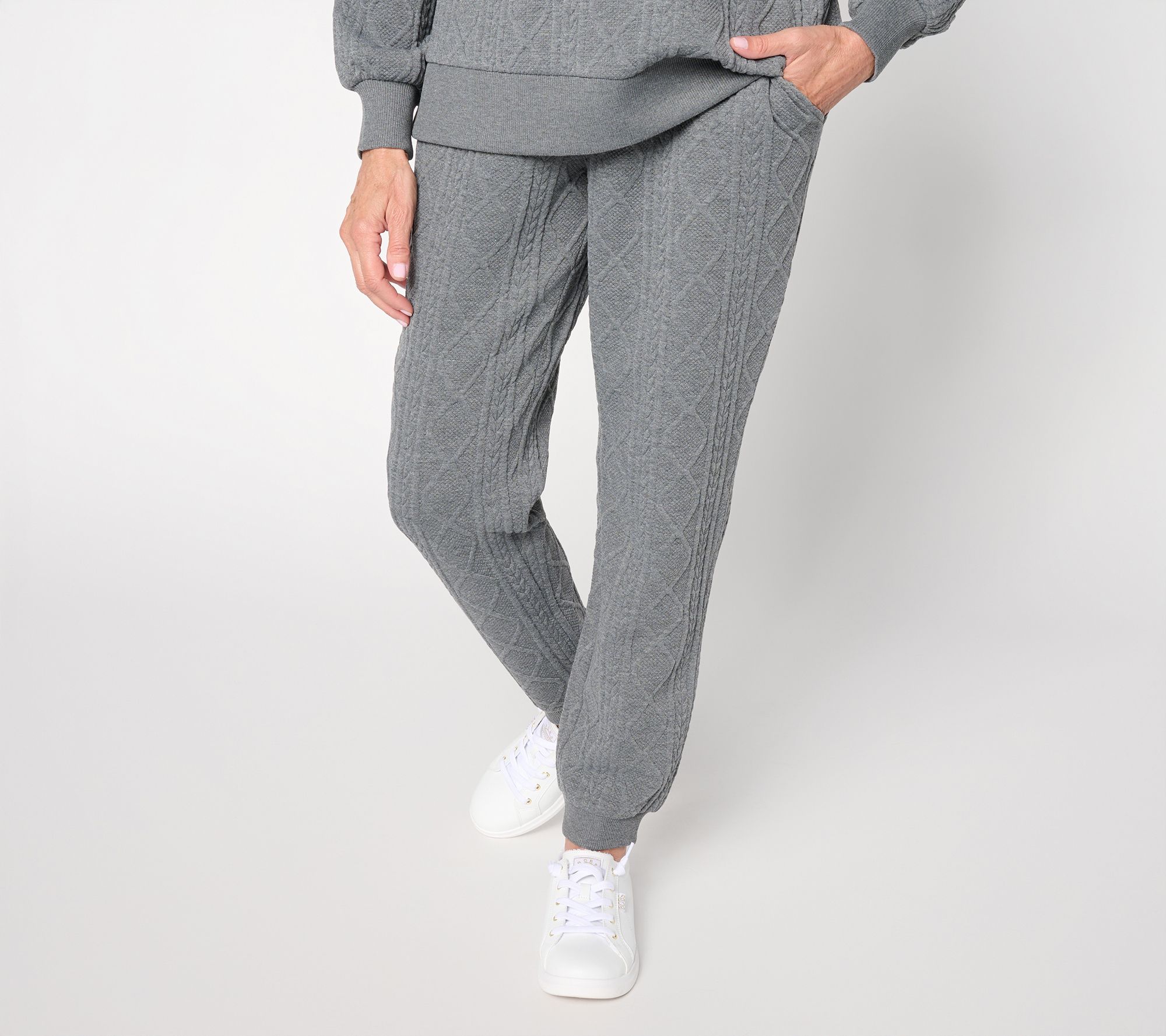 "As Is" Belle by Kim Gravel Cable Chic Jogger