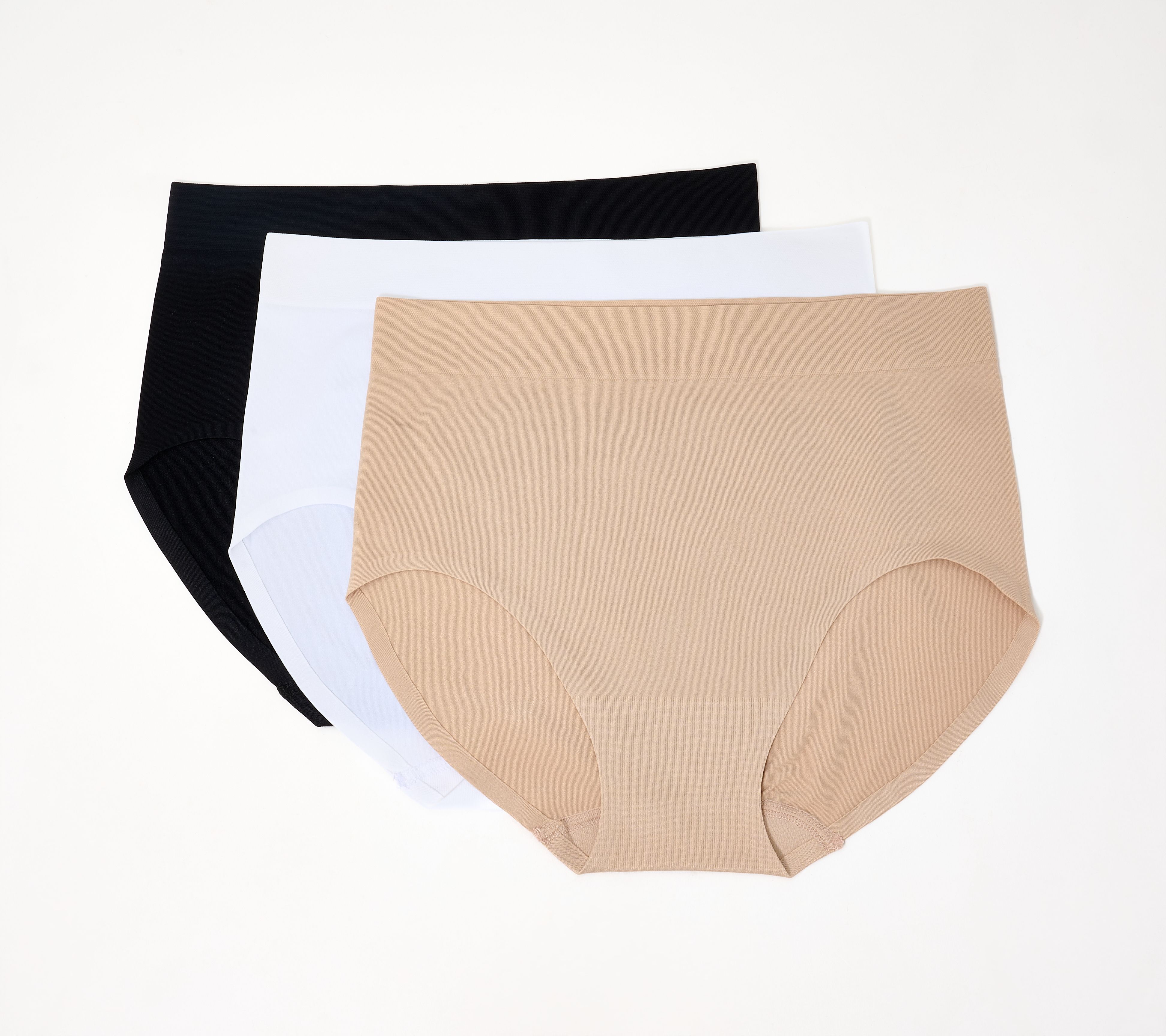 Breezies Smooth Flex Seamless Full Brief Set of 3