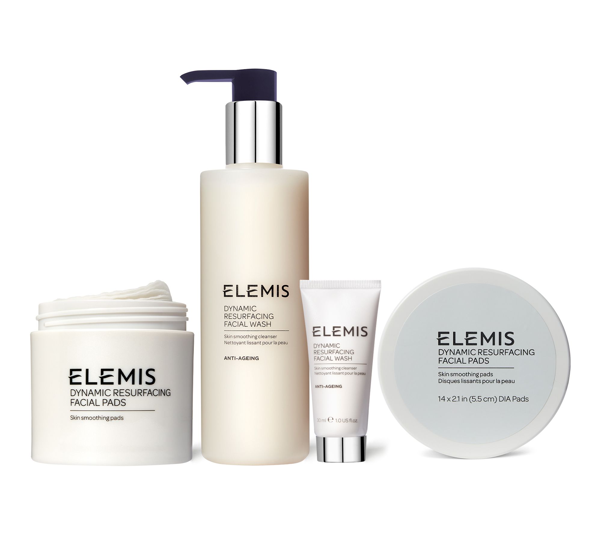 ELEMIS Dynamic Resurfacing Home & Away Wash & Pads Set