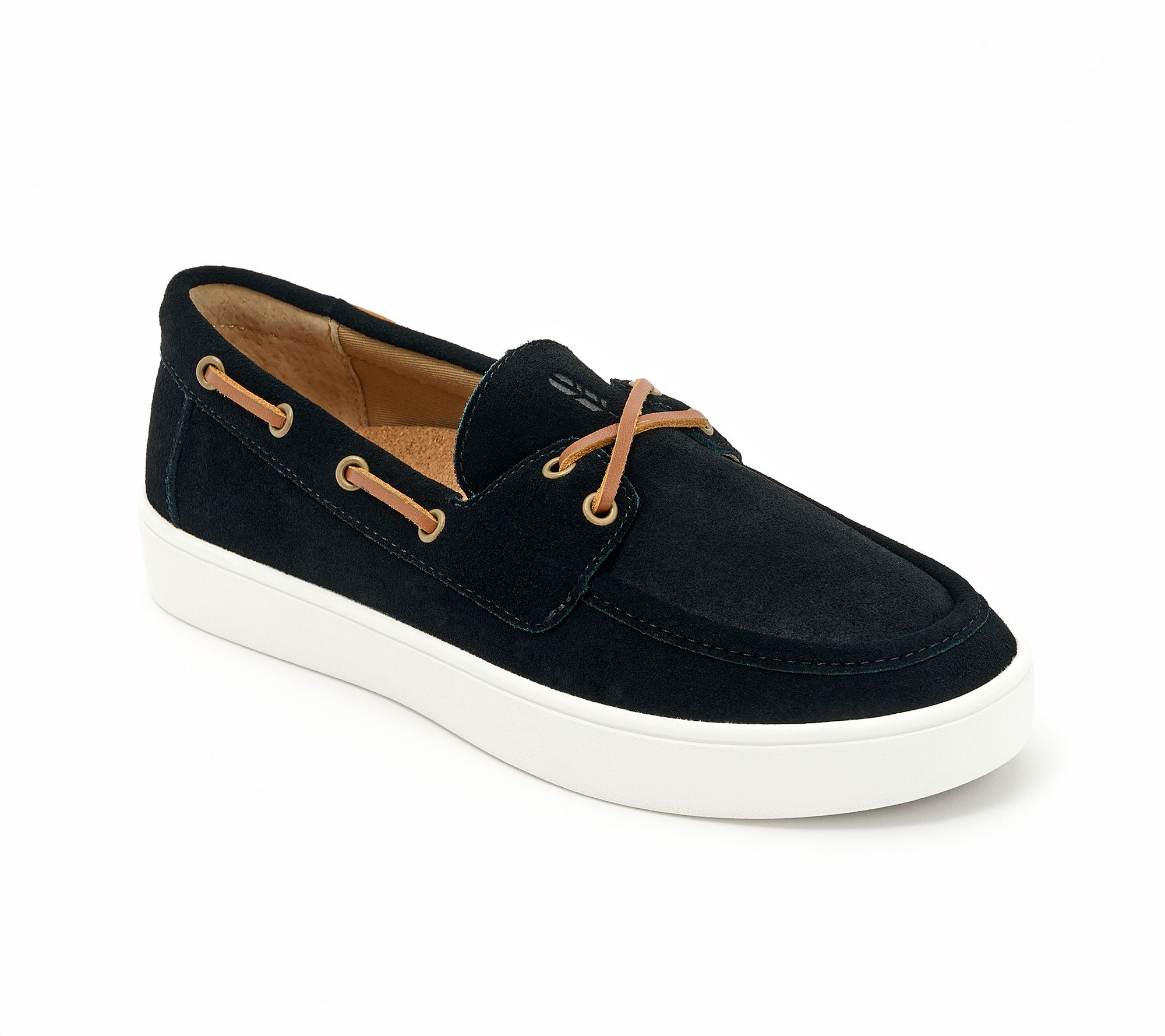 Revitalign Orthotic Leather Slip-On Boat Shoes - Malibu Ahoy
