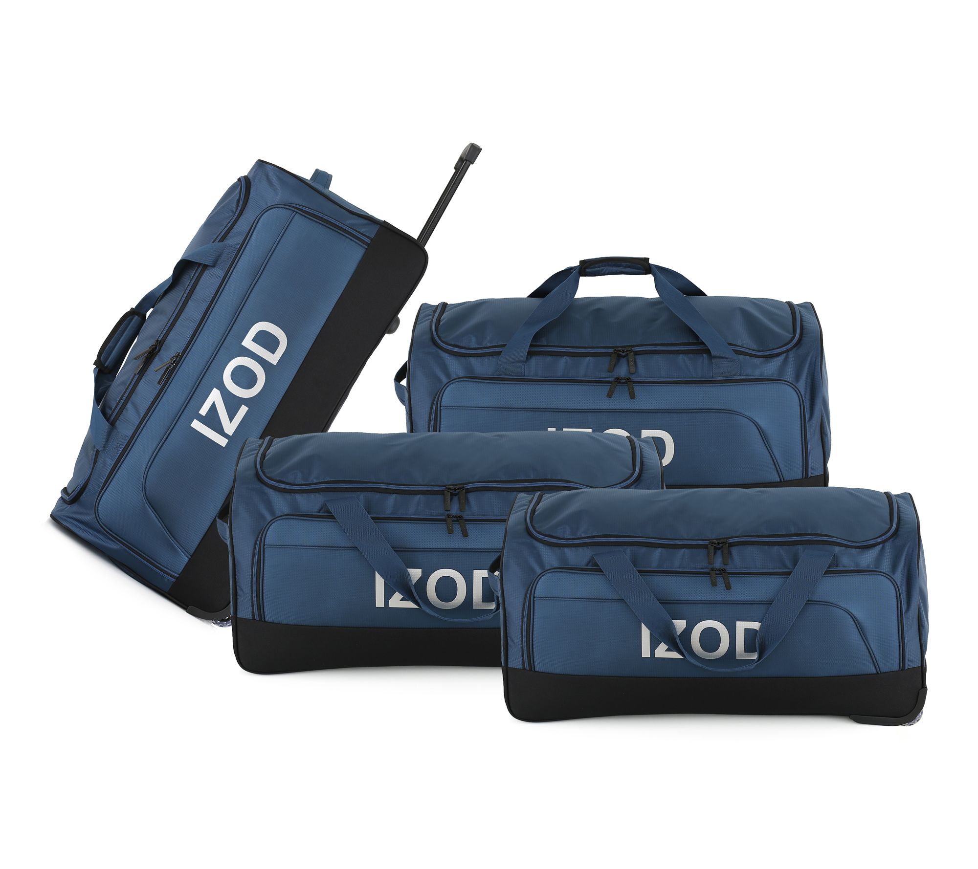 ルートゴート 4.4kgx2袋セット IZOD Katy Travel Rolling Duffel 4-Piece Set - QVC.com