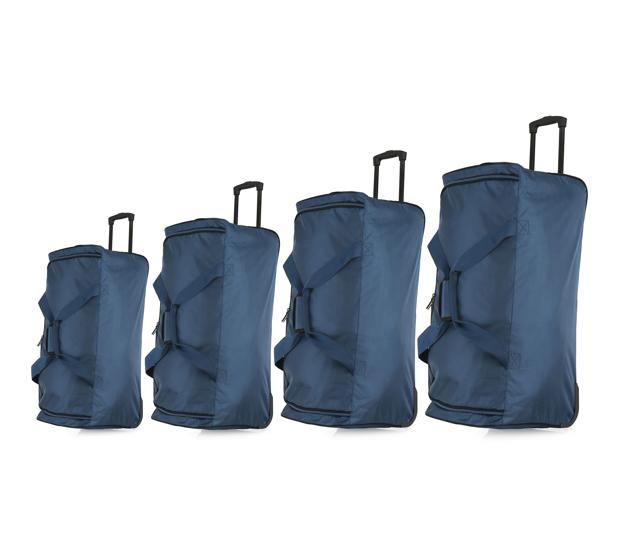 IZOD Katy Travel Rolling Duffel 4-Piece Set - QVC.com