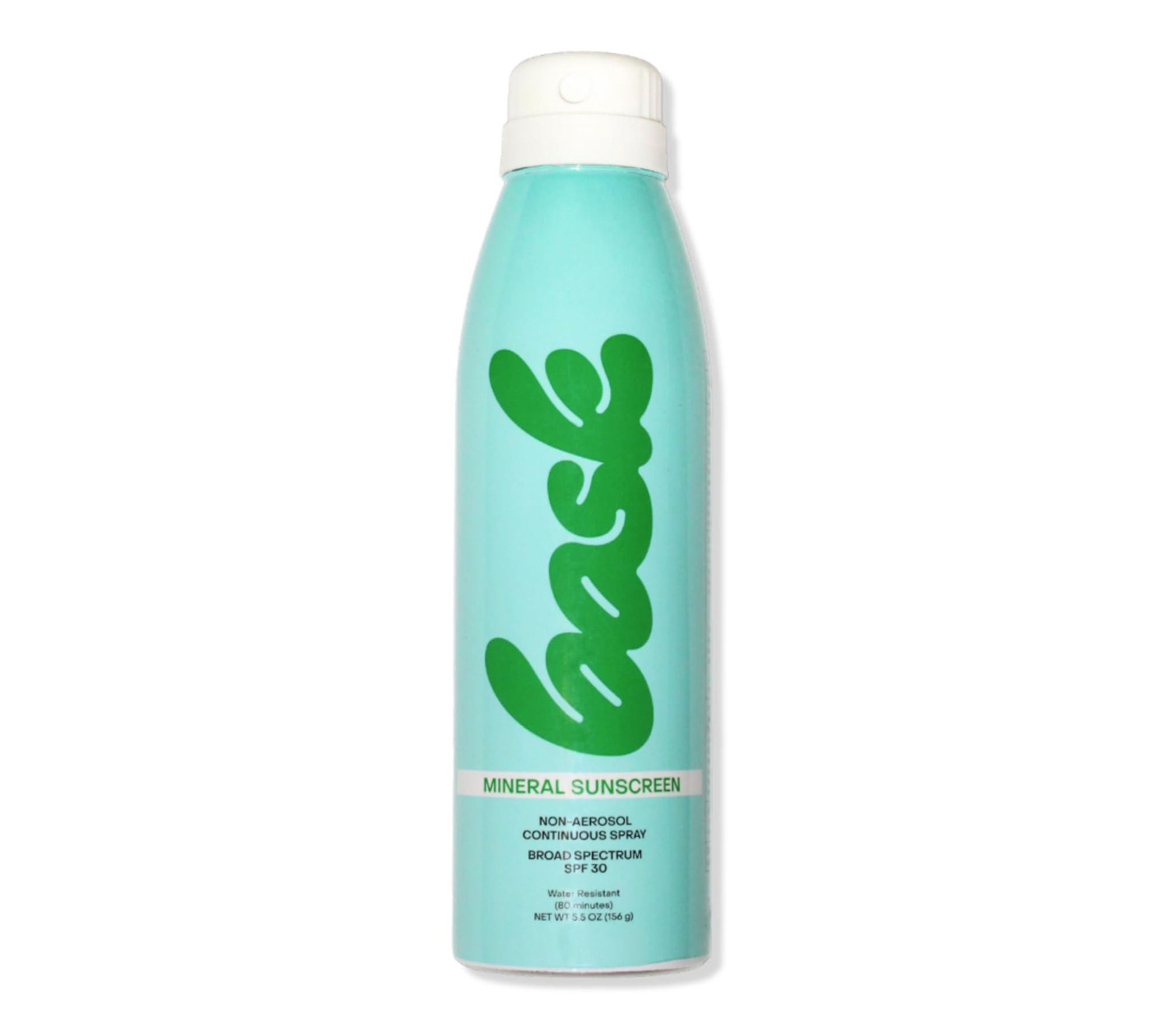 Bask Non-Aerosol Mineral Sunscreen Spray - Fragrance Free