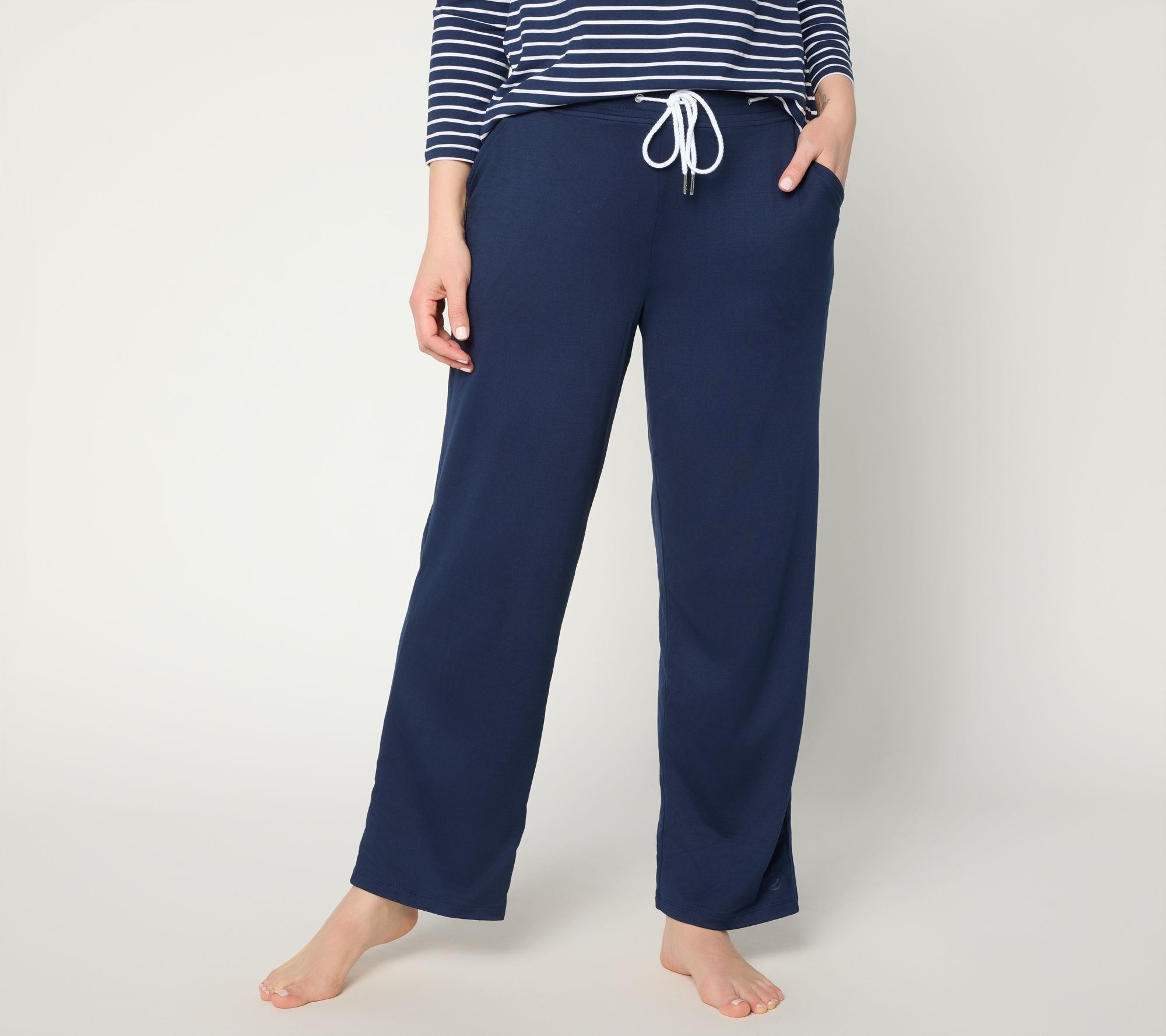 "As Is" Cuddl Duds Flexwear Lounge Pant with Drawcord Detail