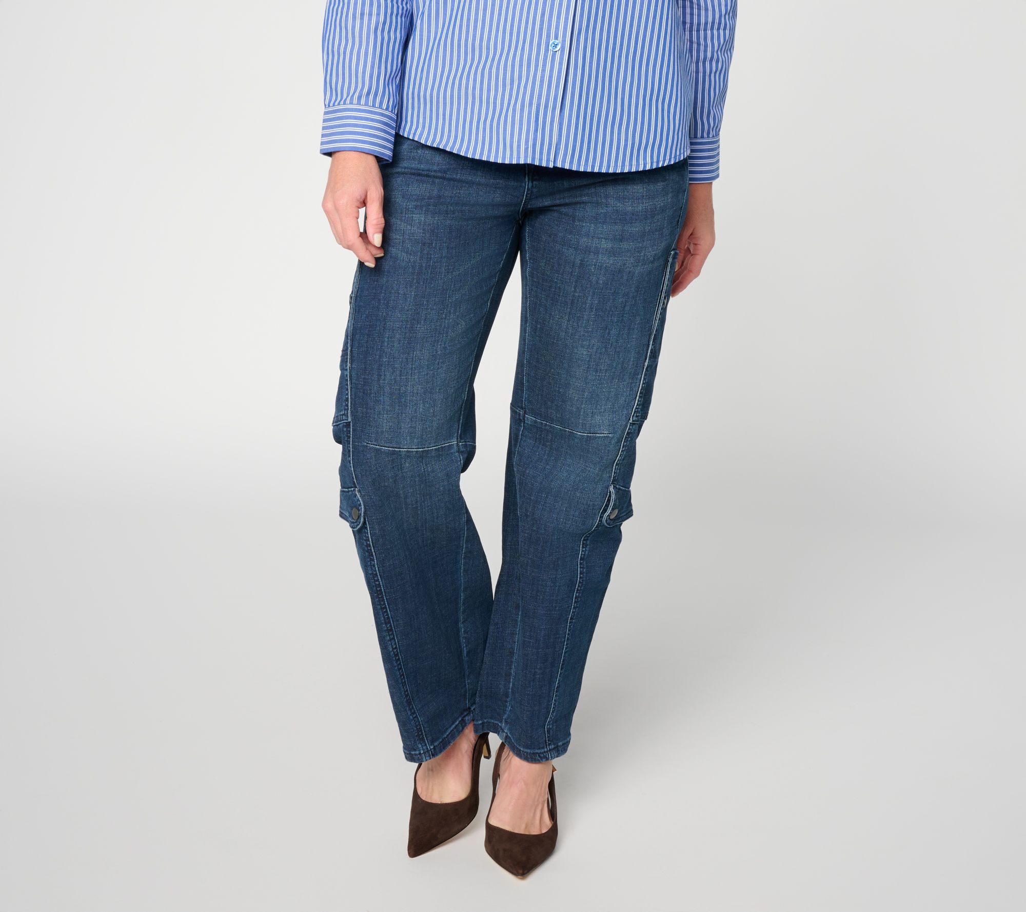 Felt Denim by Laurie Felt Classic Barrel Leg Jeans