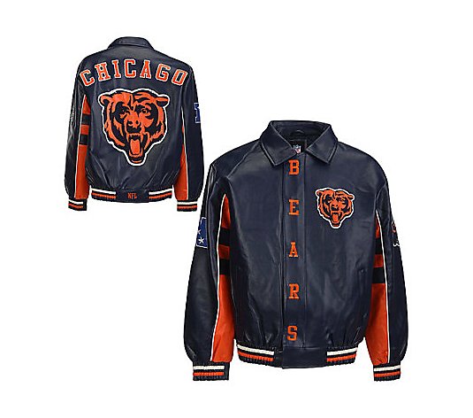 chicago bears leather jackets