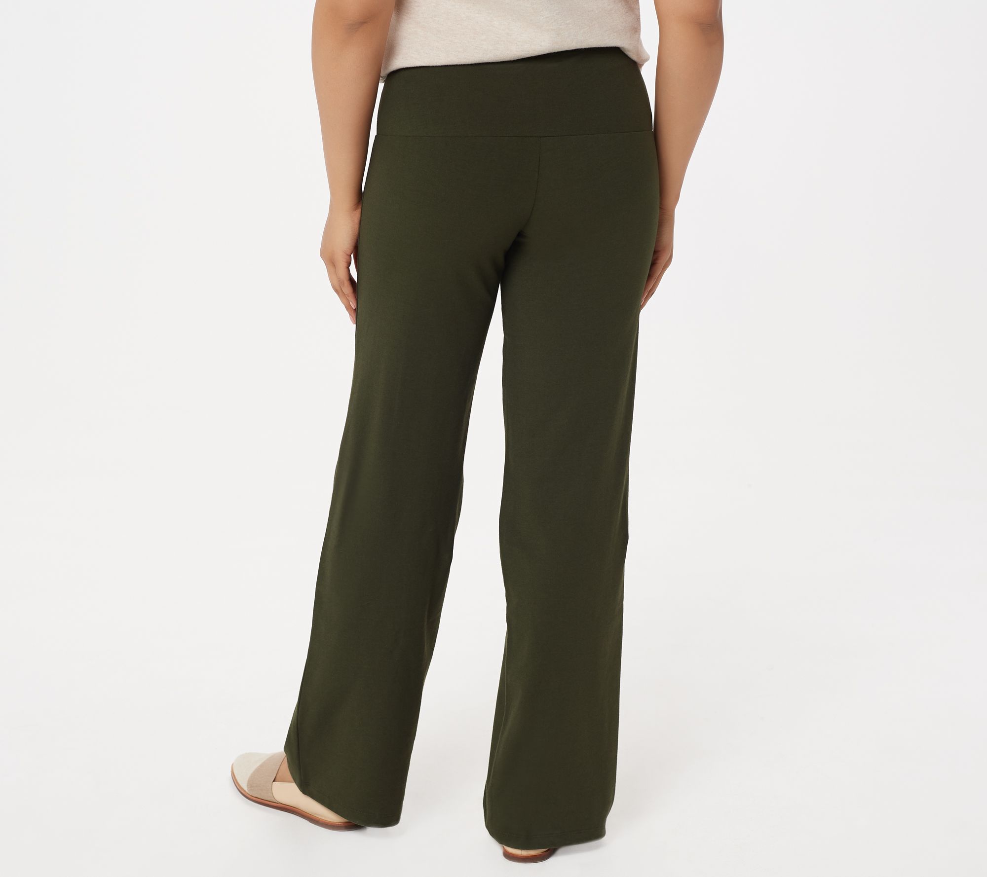 Lululemon Green Wide Leg Pants