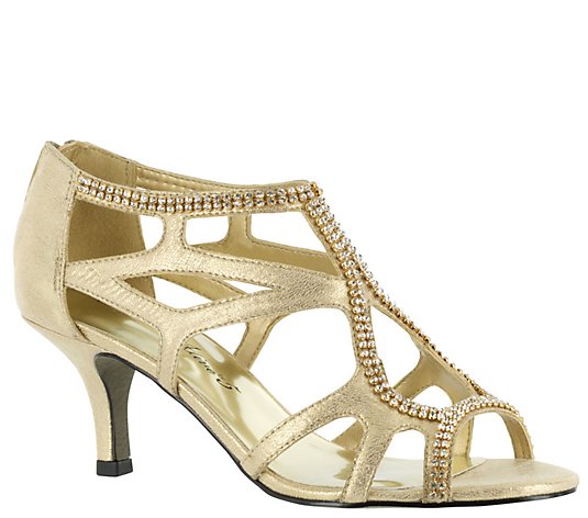 Easy Street Strappy Evening Sandals - Flattery