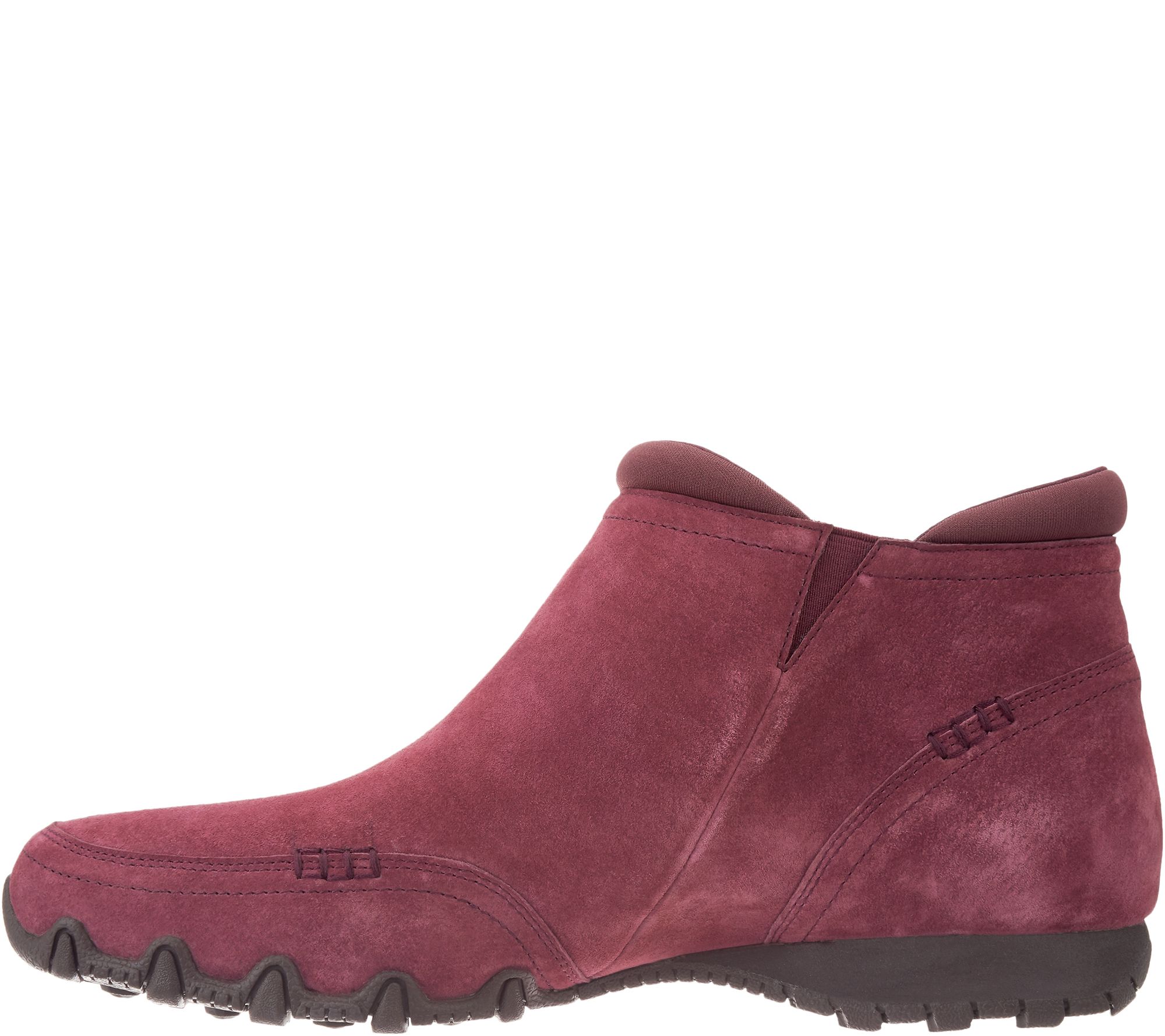 skechers suede ankle boots zappiest