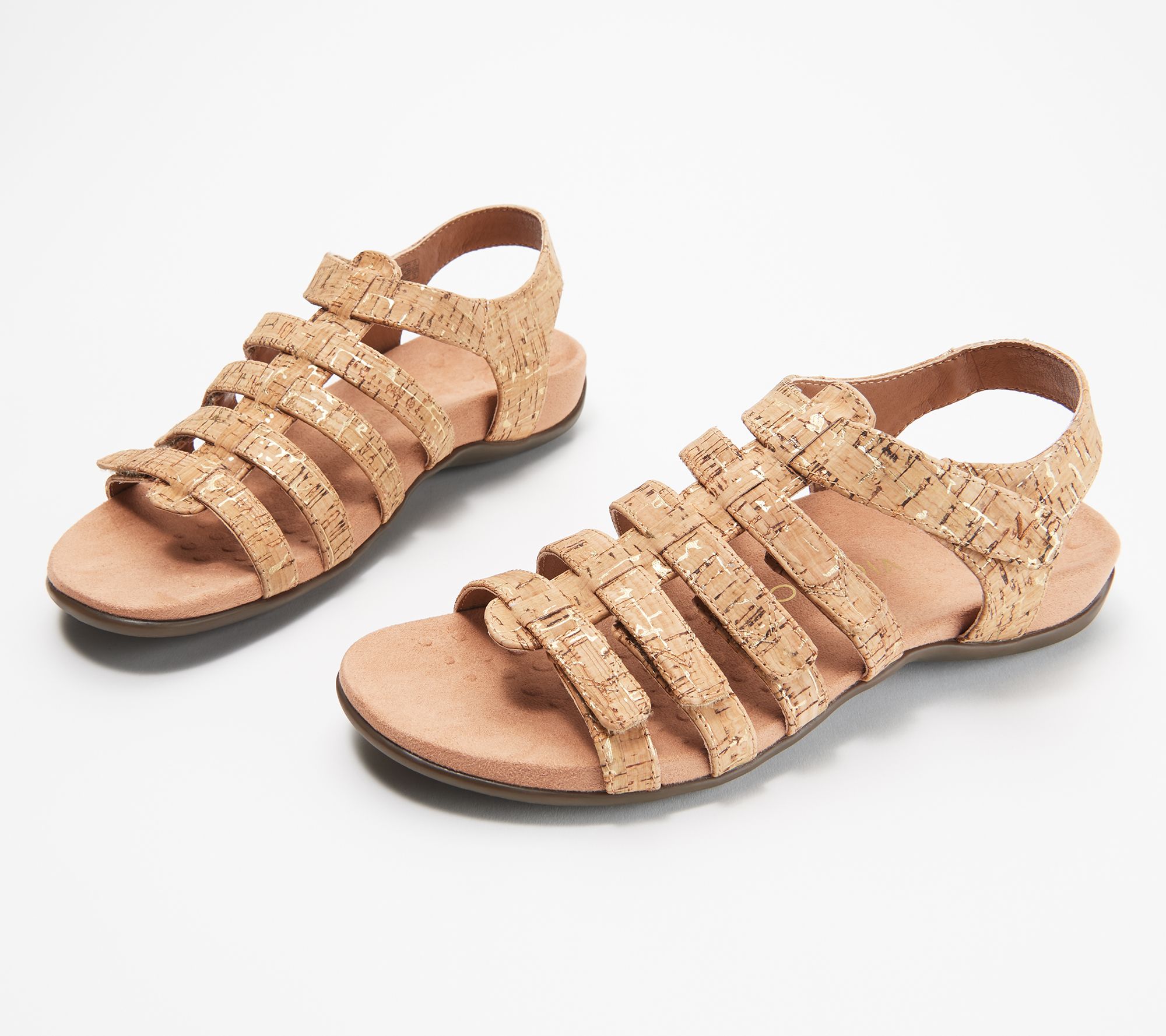 Vionic Leather Gladiator Sandals 