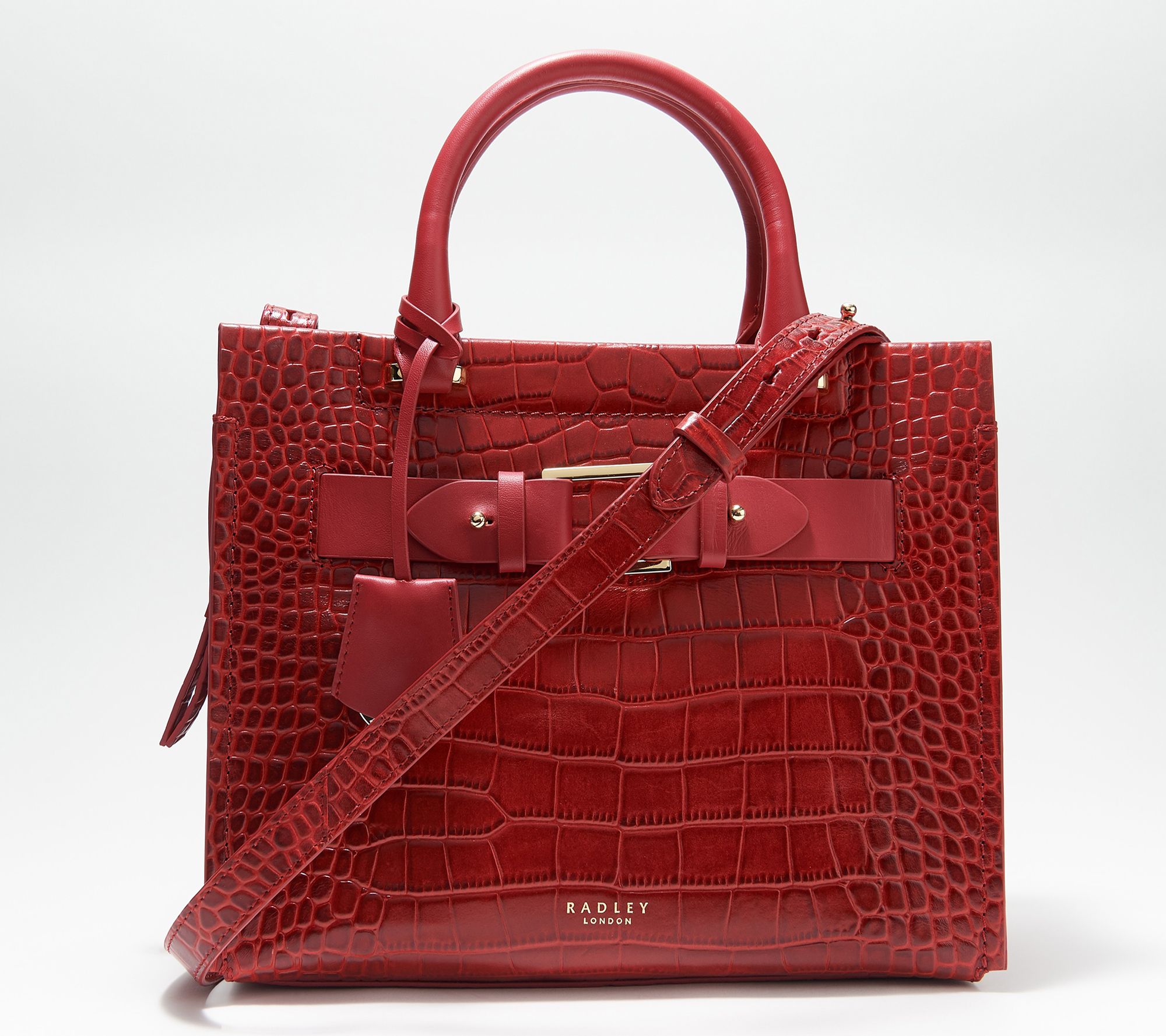RADLEY London Agnes Street Medium Leather Zip-Top Grab Multiway | QVC