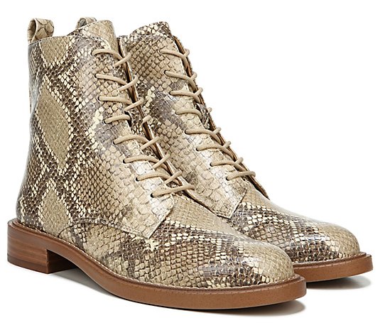Sam Edelman Leather Lace-Up Boots - Nina