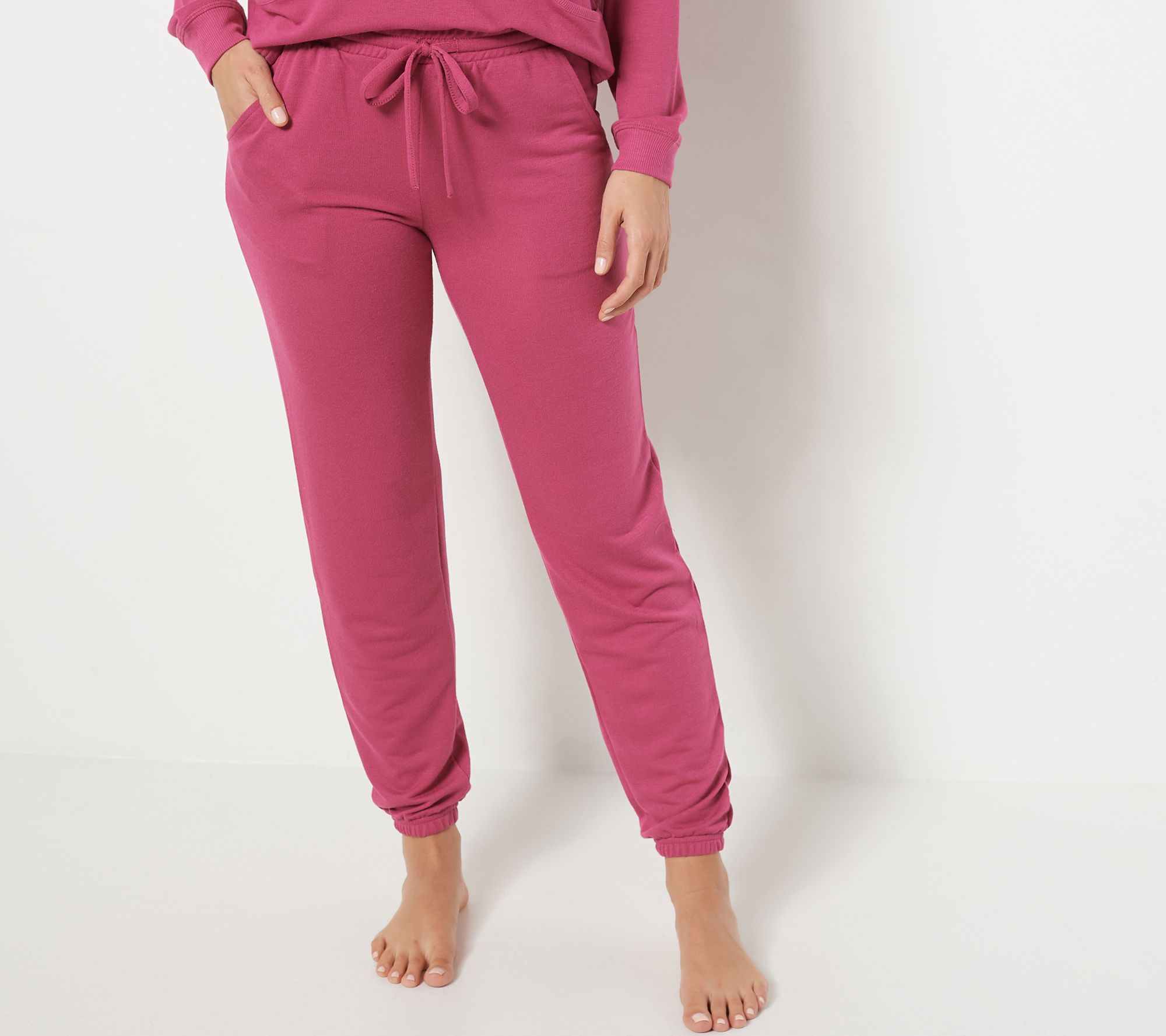 Hanes French Terry Lantern Sleeve Top & Jogger Set 