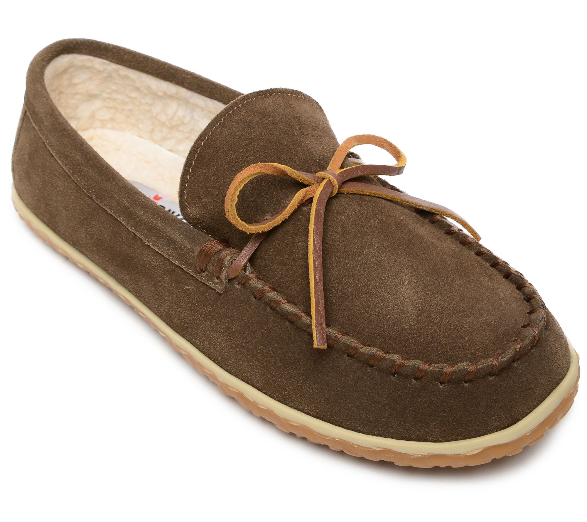 Minnetonka Men's Moc Suede Slippers - Tomm